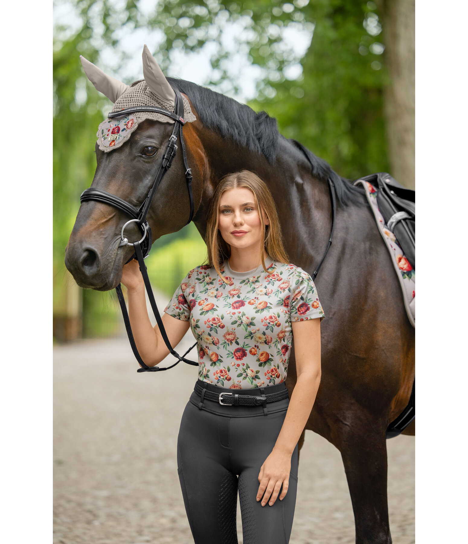 Cropped Functional Shirt Fleur