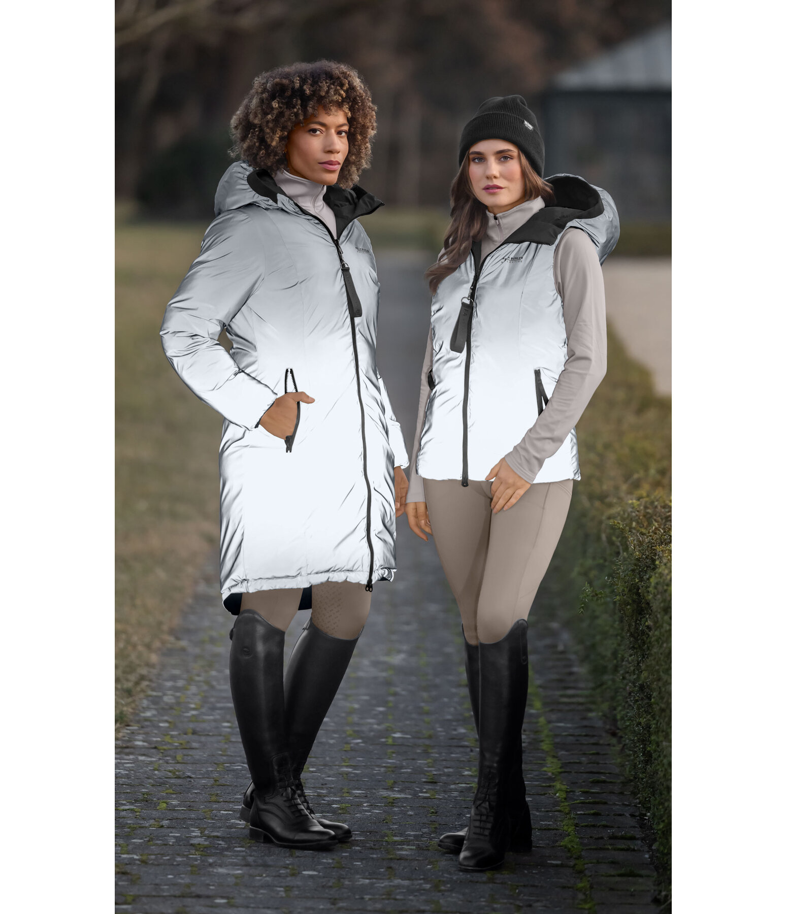 Reversible Coat Reflective