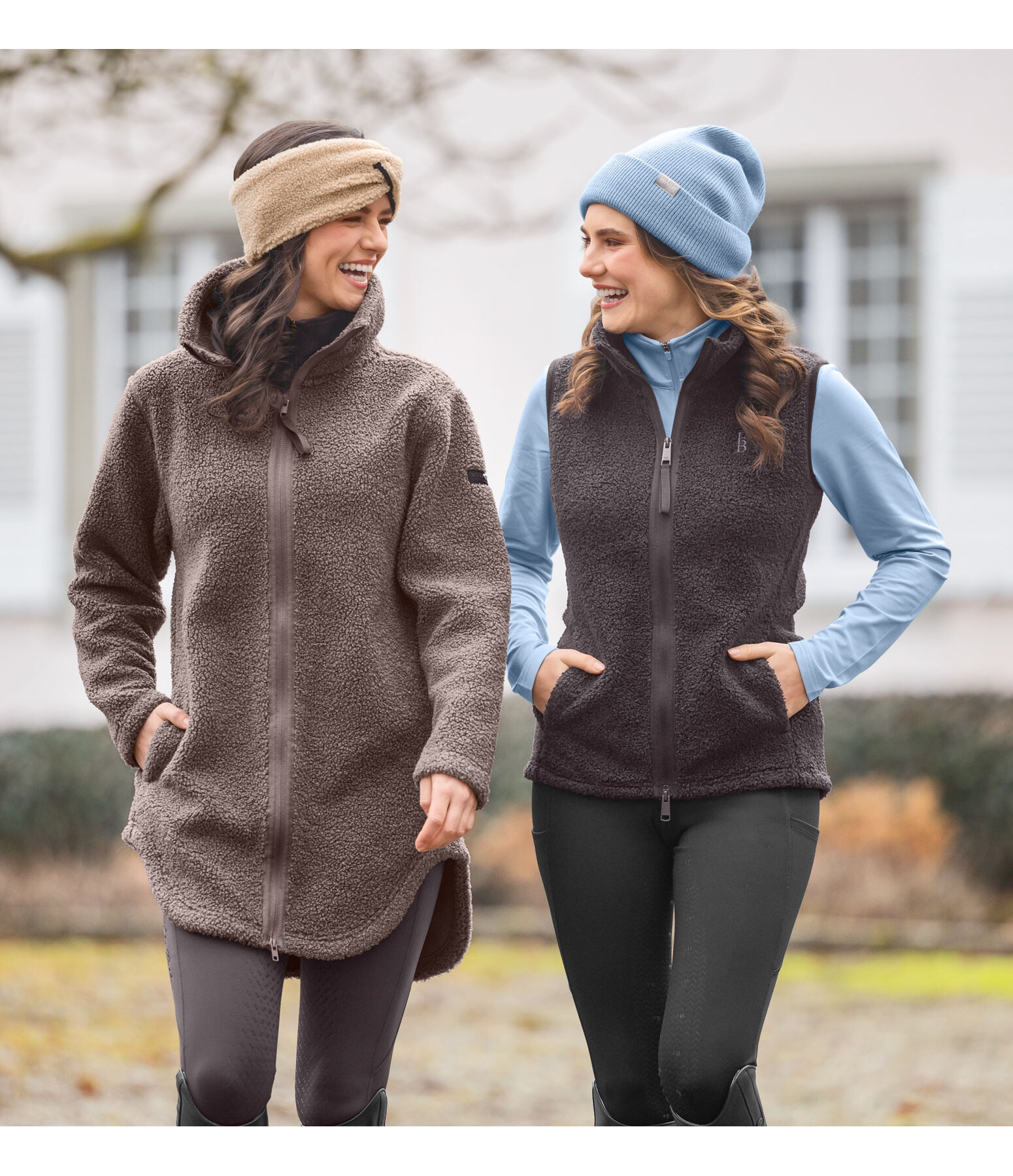 Teddy Fleece Gilet Emma