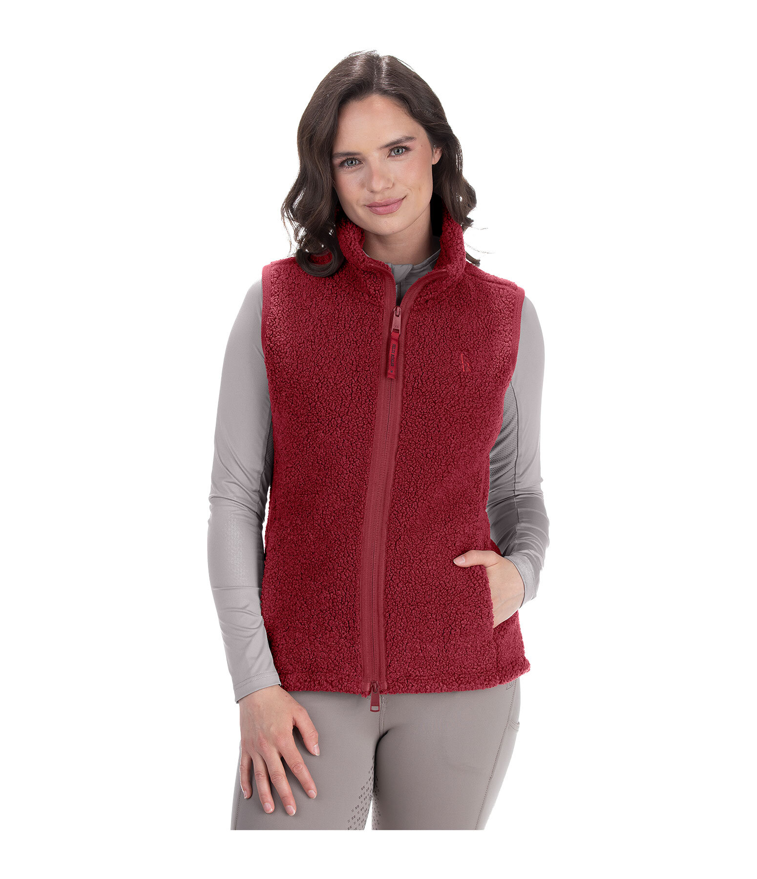 Teddy Fleece Gilet Emma