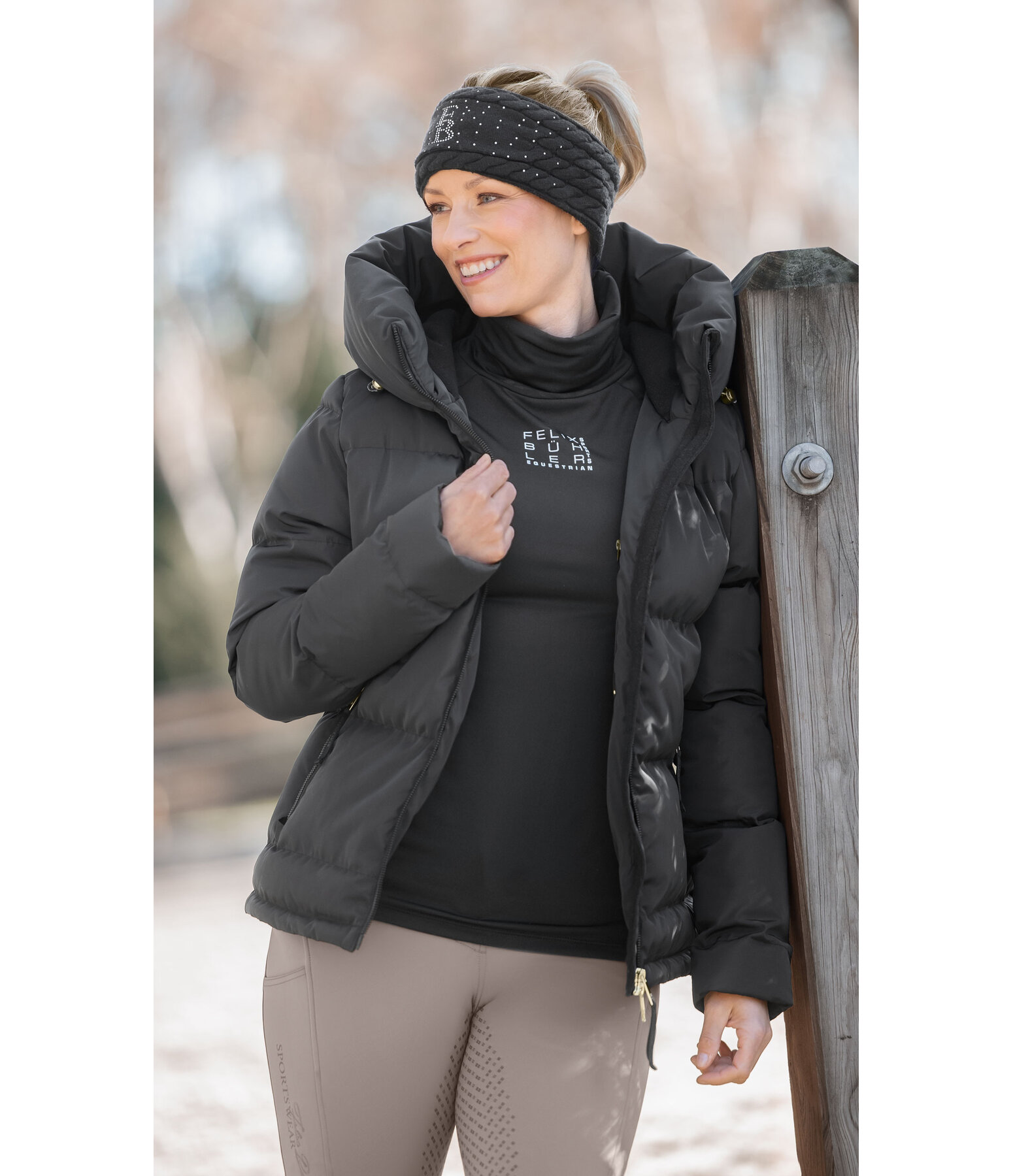 Quilted Riding Jacket Anni
