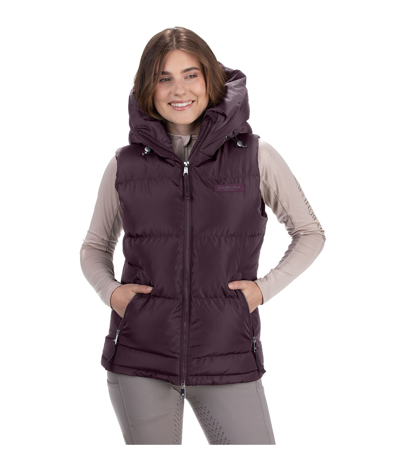 Hooded Riding Gilet Kaya