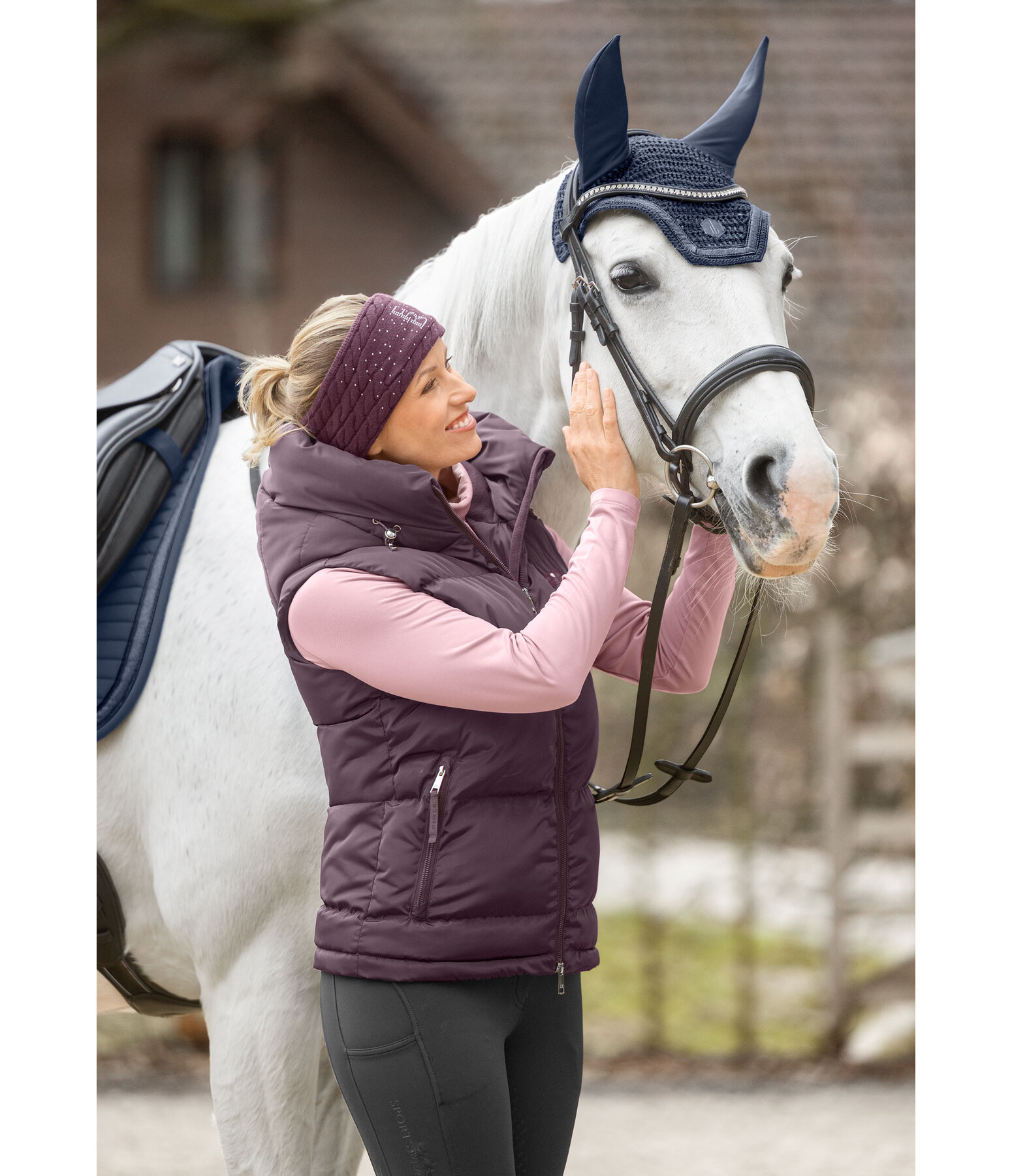 Hooded Riding Gilet Kaya