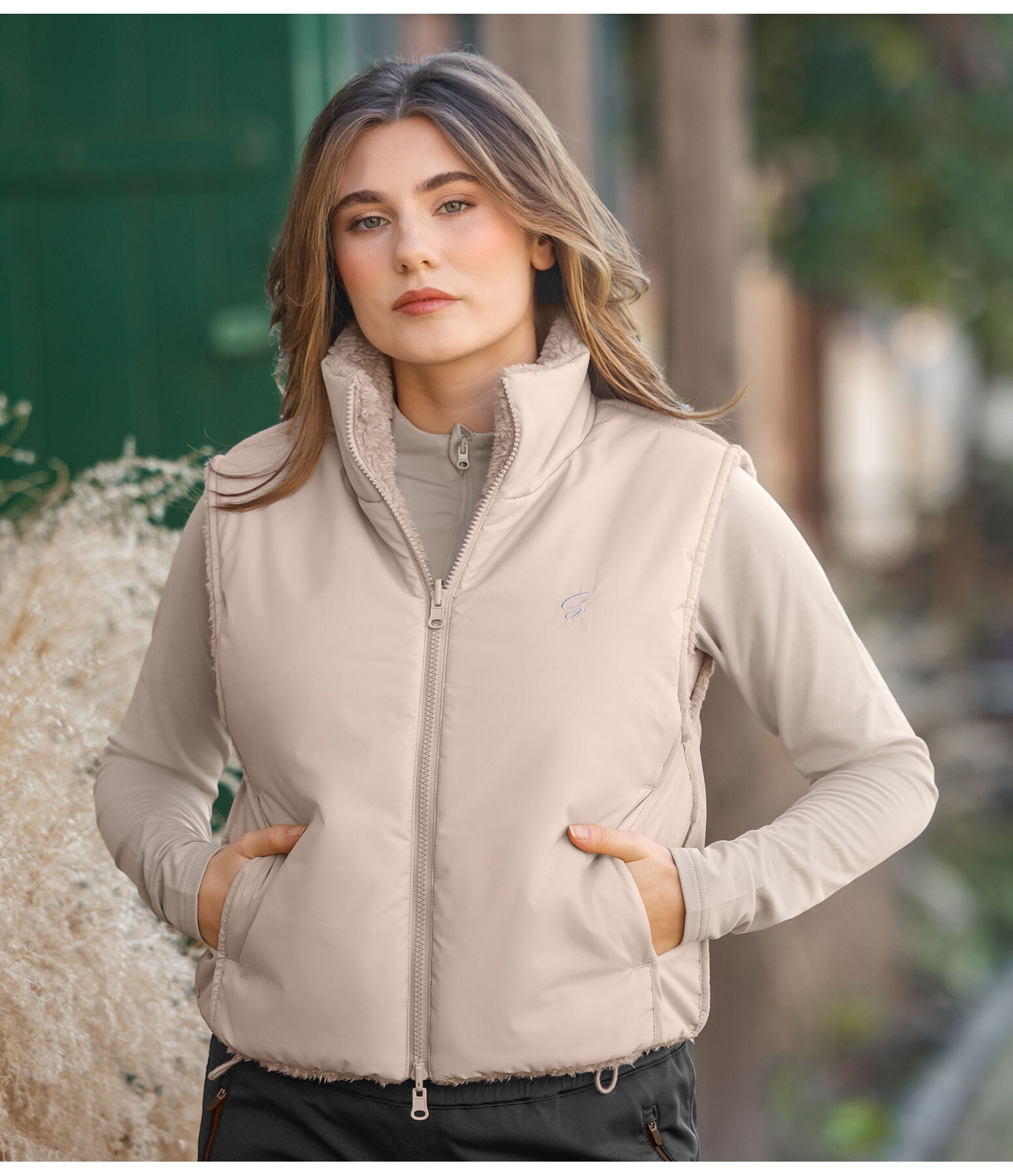 Reversible Cosy Gilet Kathrin