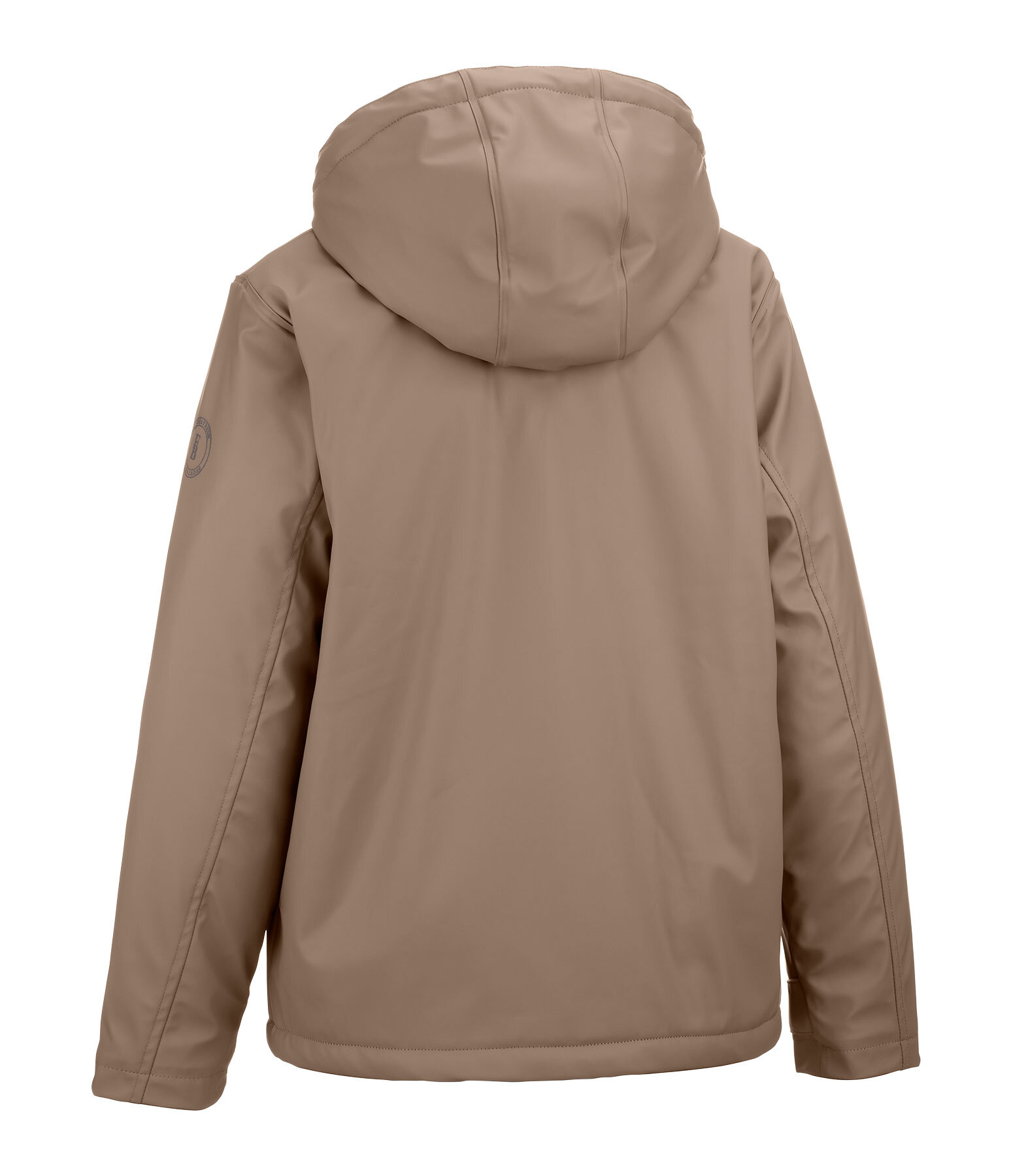 Teddy Fleece Hooded Rain Jacket Nella