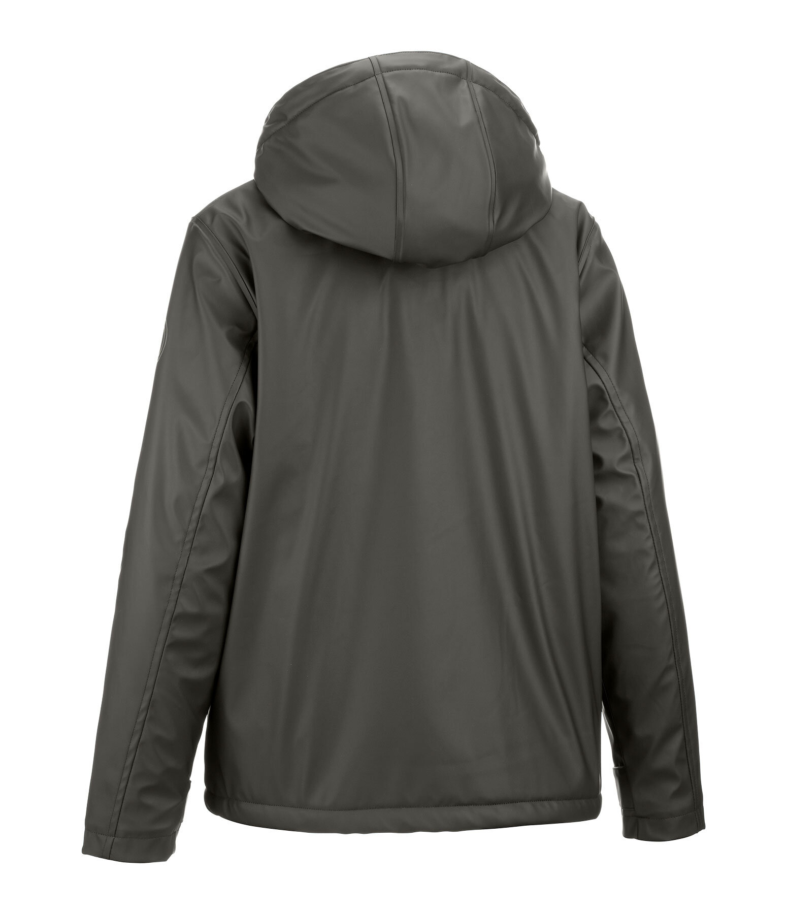 Teddy Fleece Hooded Rain Jacket Nella