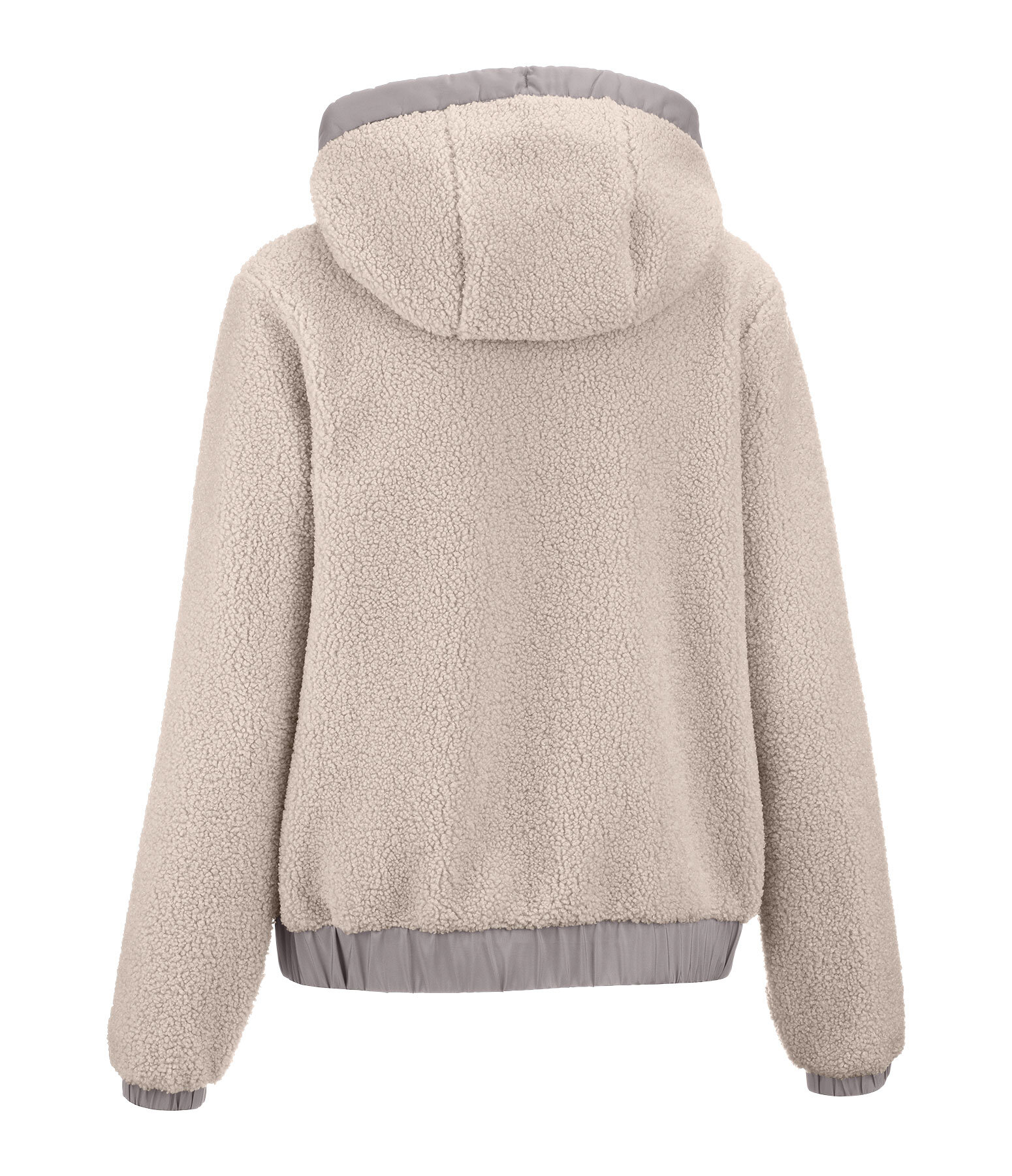 Teddy Fleece Hooded Jacket Mia