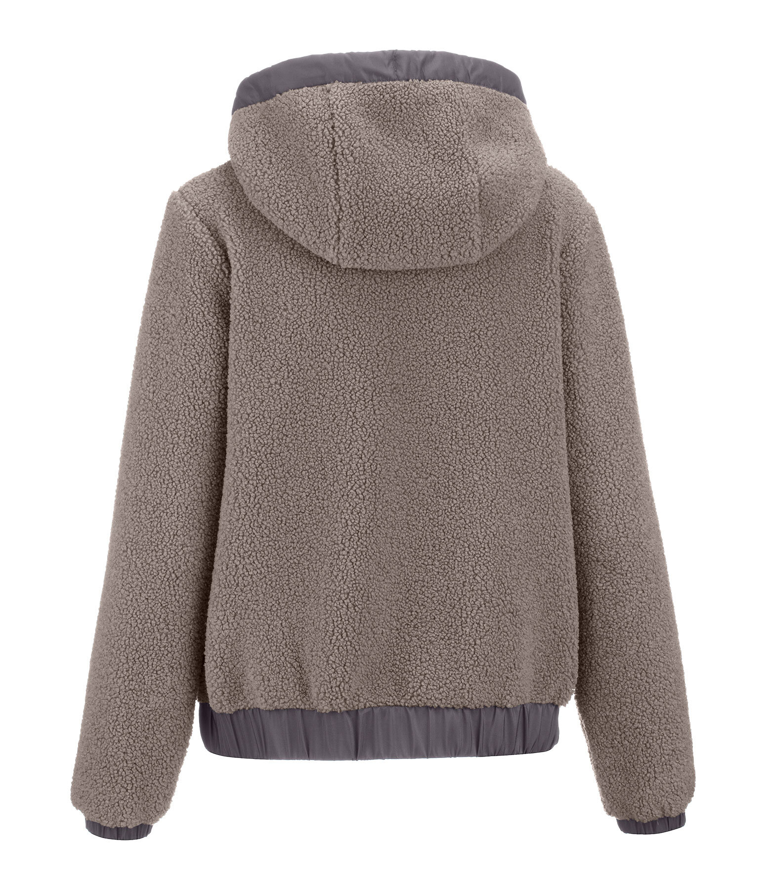 Teddy Fleece Hooded Jacket Mia