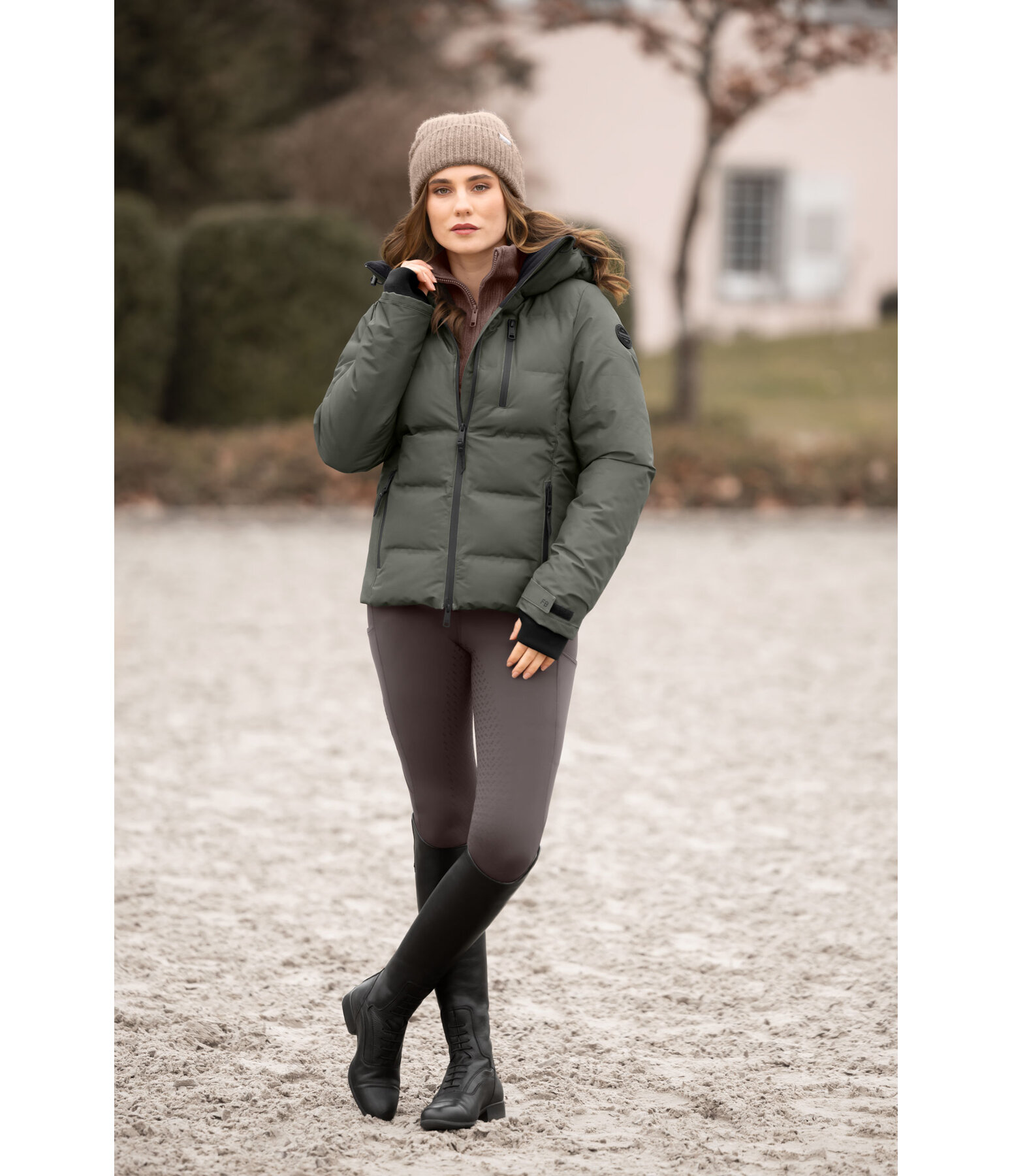 Hooded Functional Riding Jacket Hailey