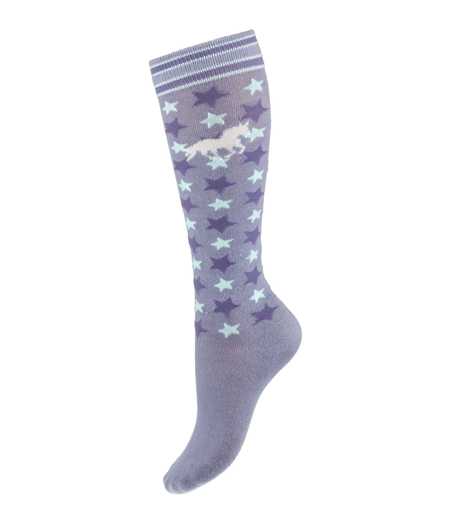 Children's Knee High Socks Stars
