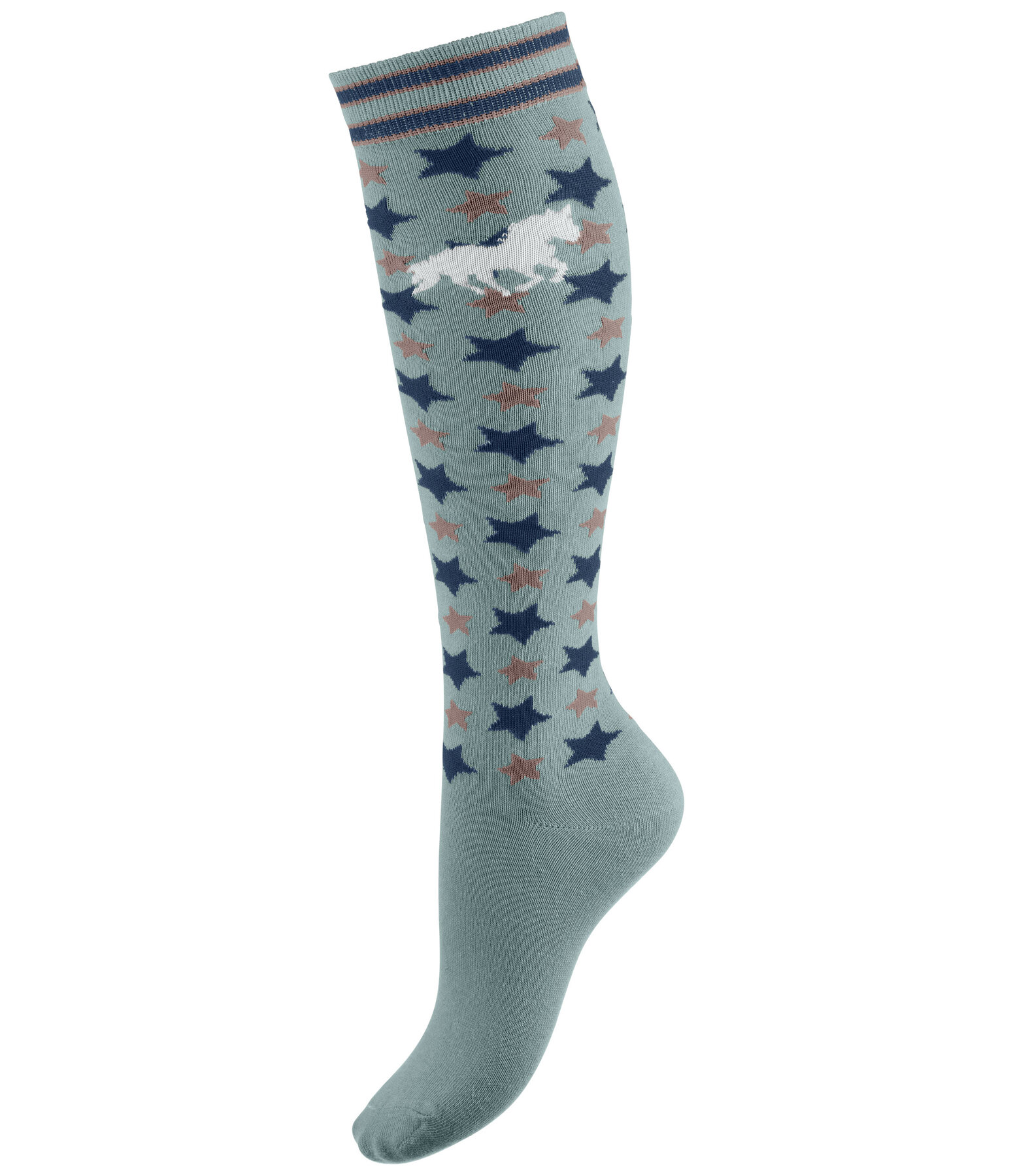 Children's Knee High Socks Stars