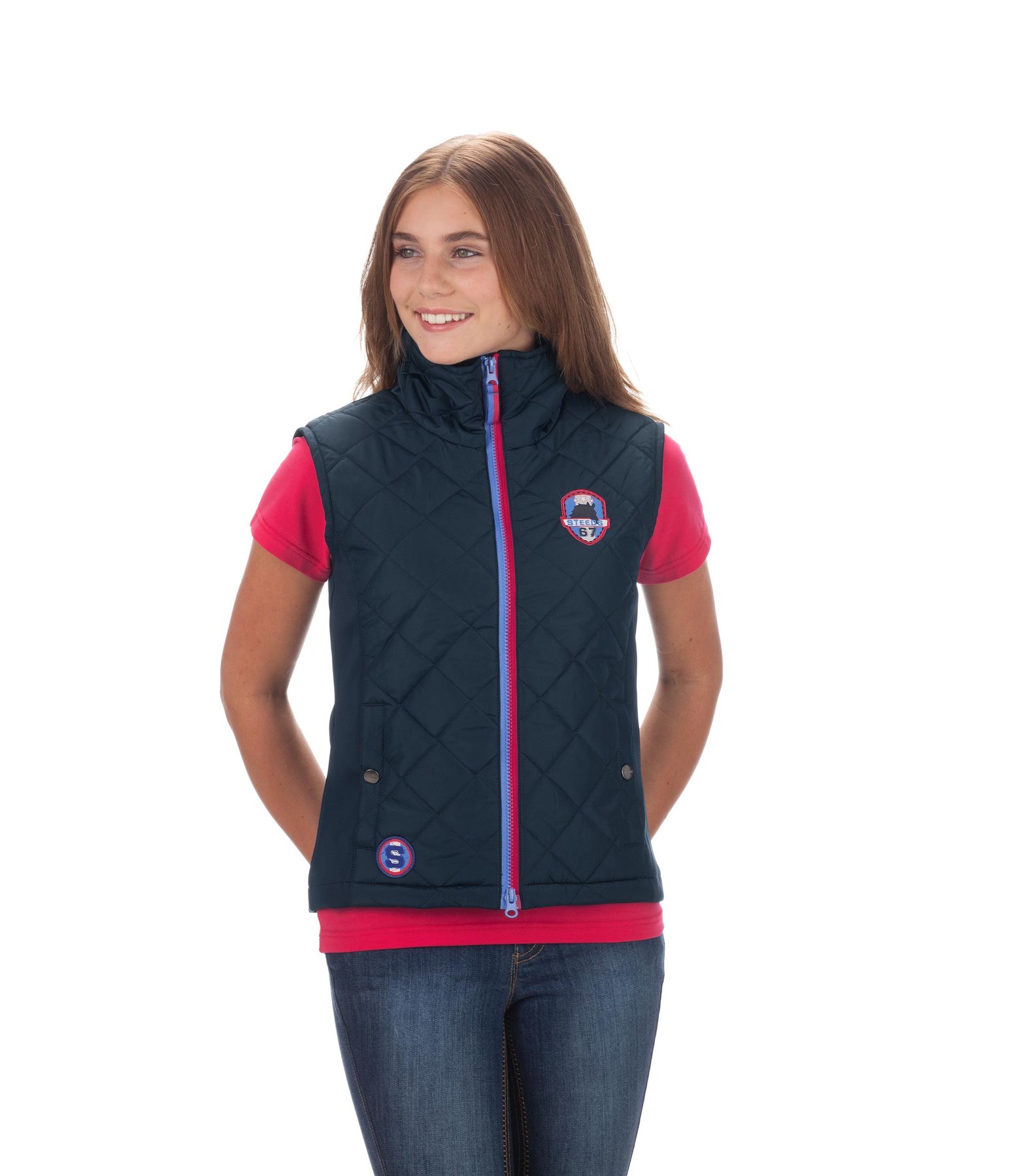 Children's Quilted Gilet Frida Children's Riding Jackets & Gilets