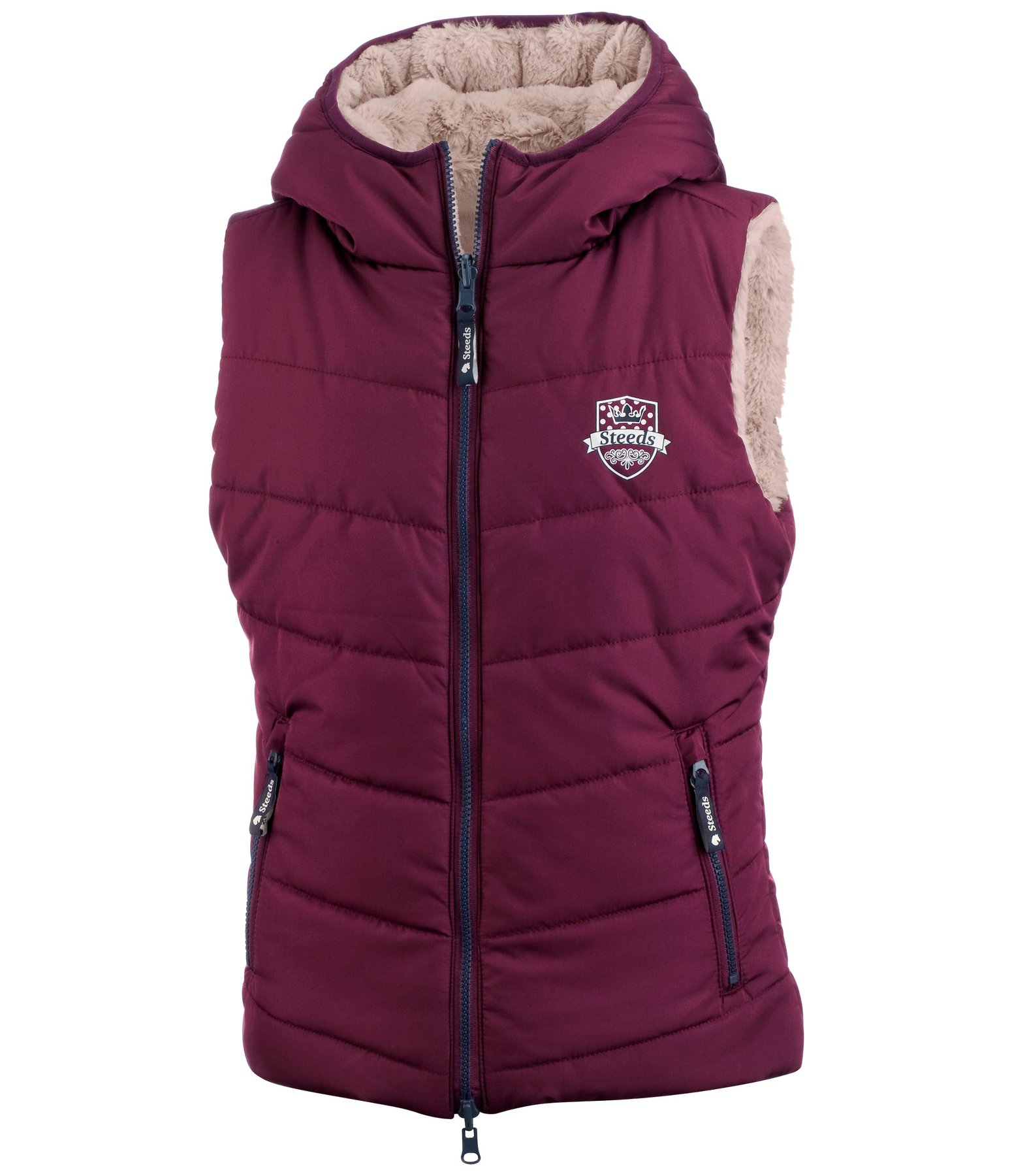 Children's Reversible Riding Gilet Rosa Kramer Equestrian