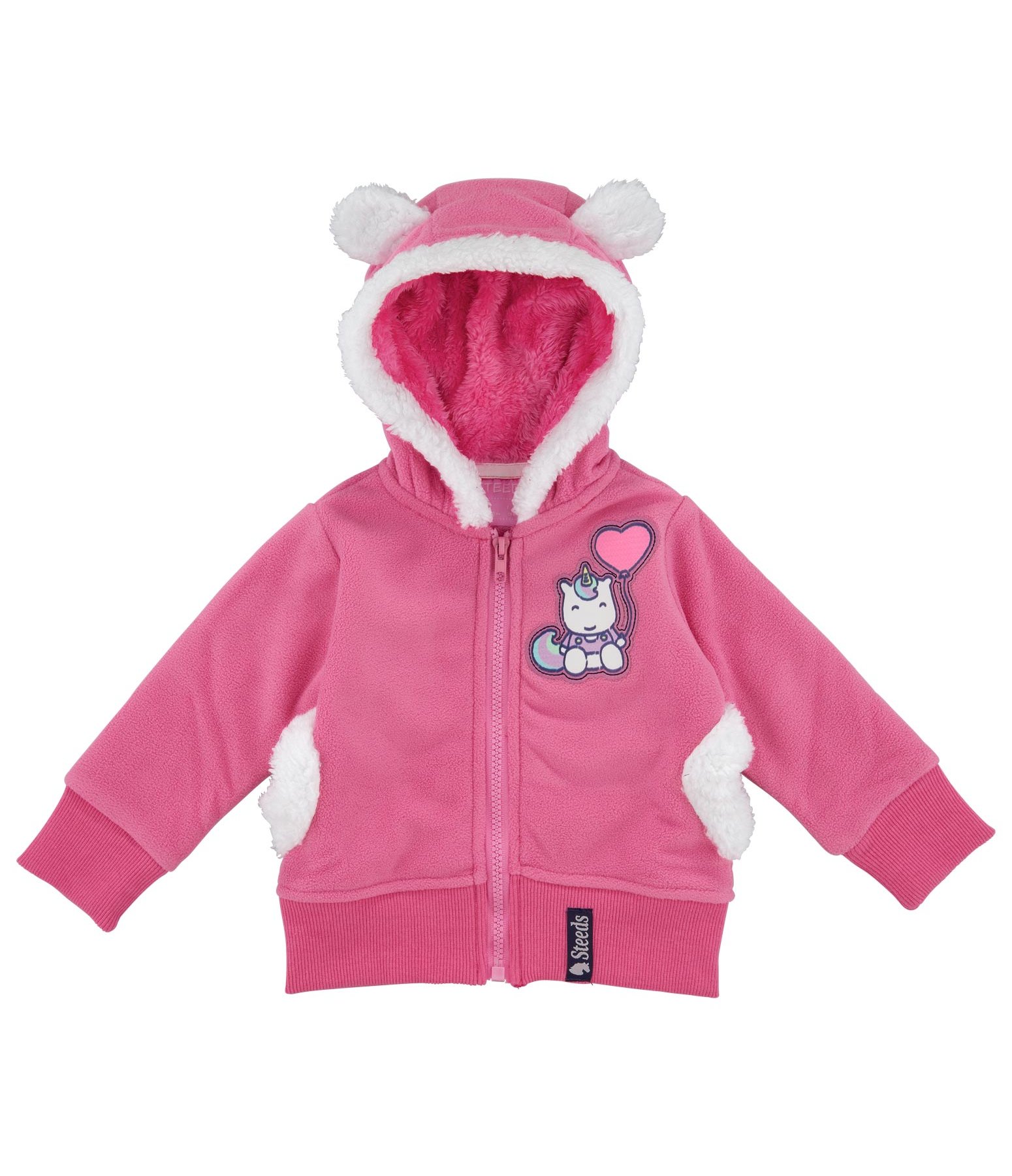baby teddy fleece jacket