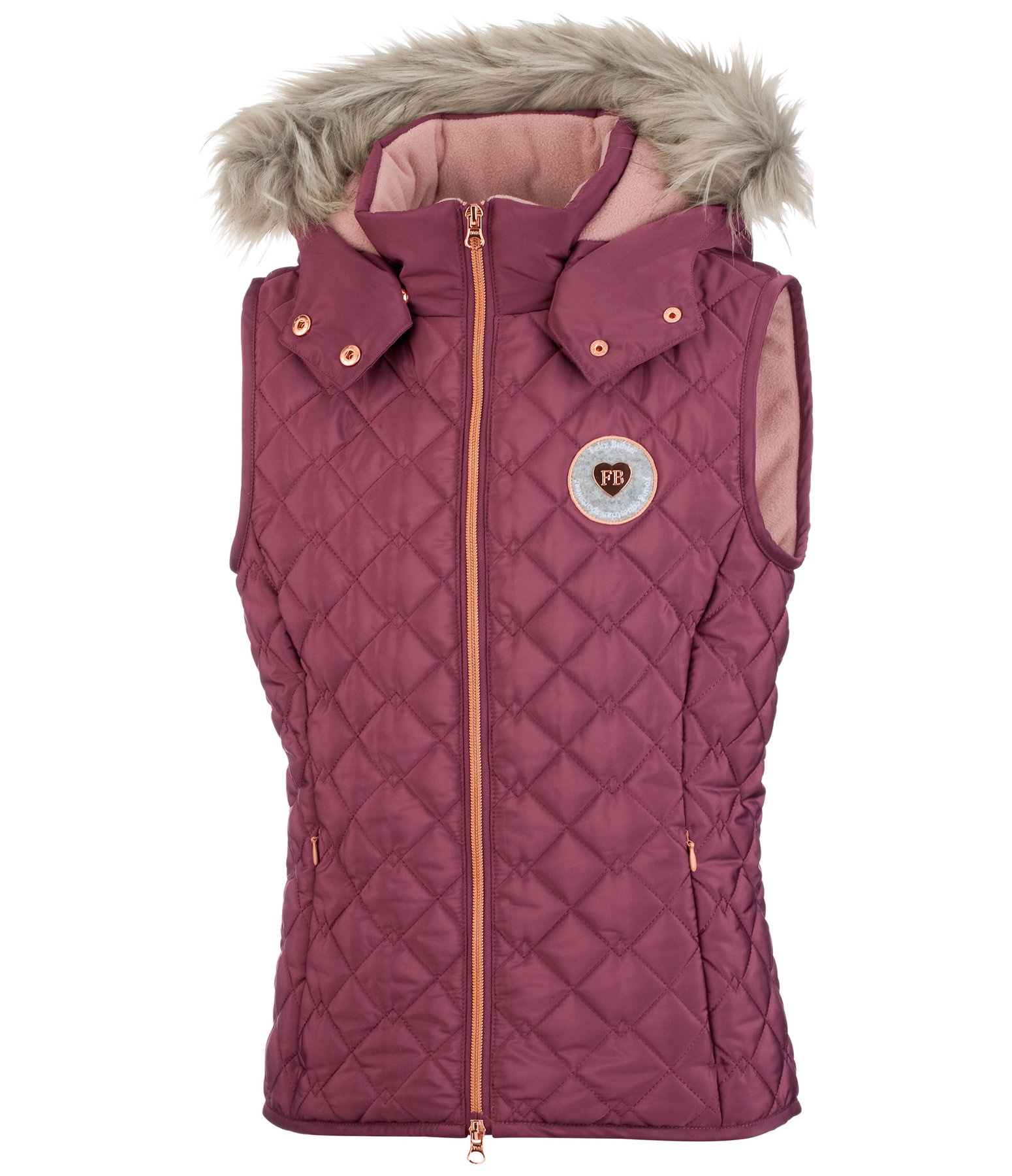 Children's Winter Quilted Gilet Maila Kramer Equestrian