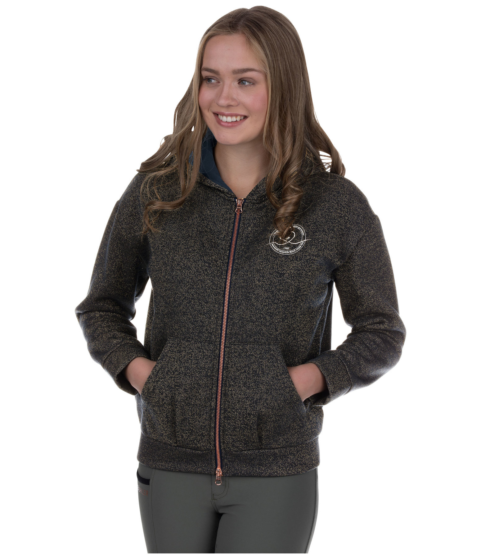 Children's Glitter Sweat Jacket Manou Kramer Equestrian