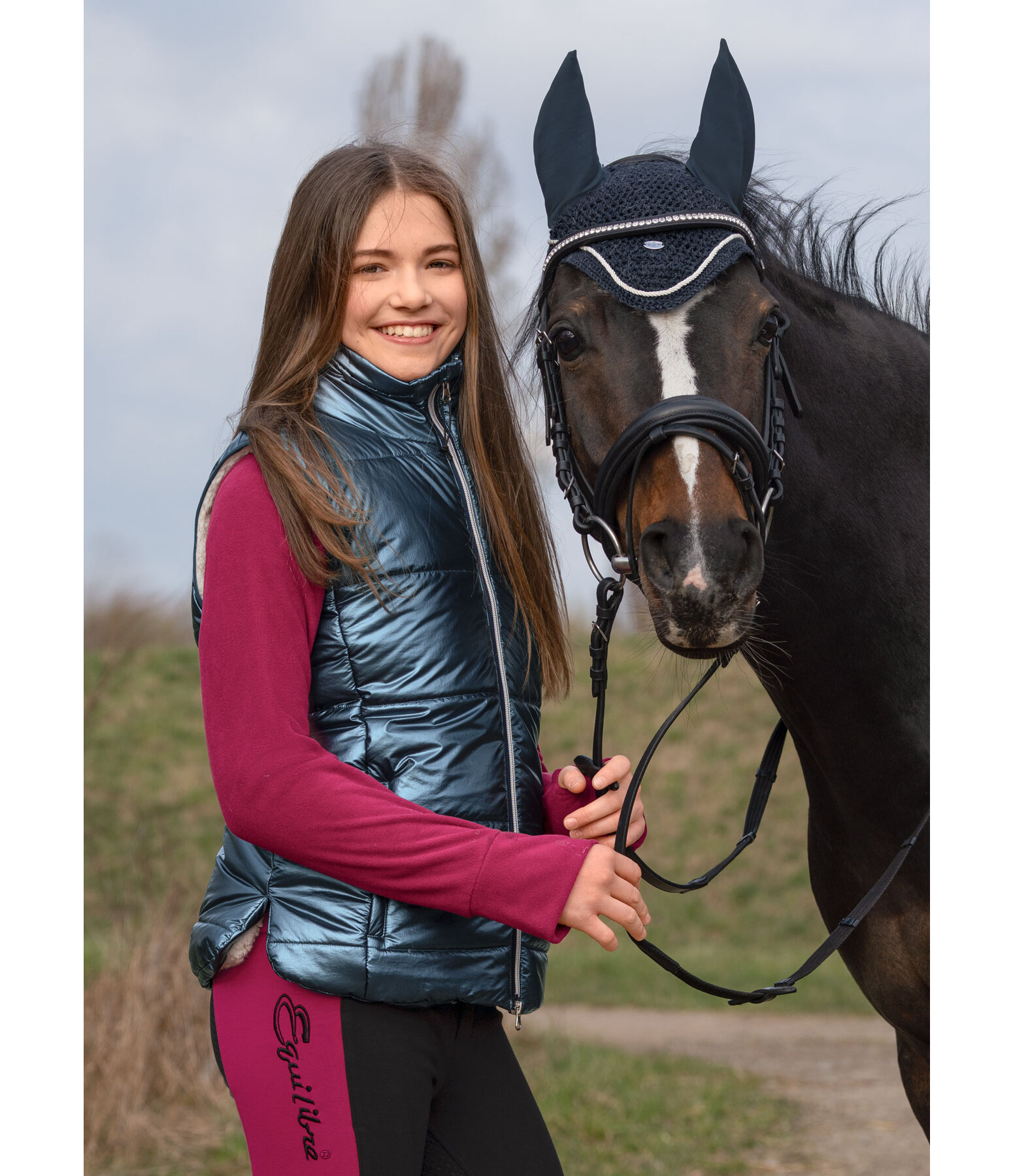 Children s Quilted Gilet Layla