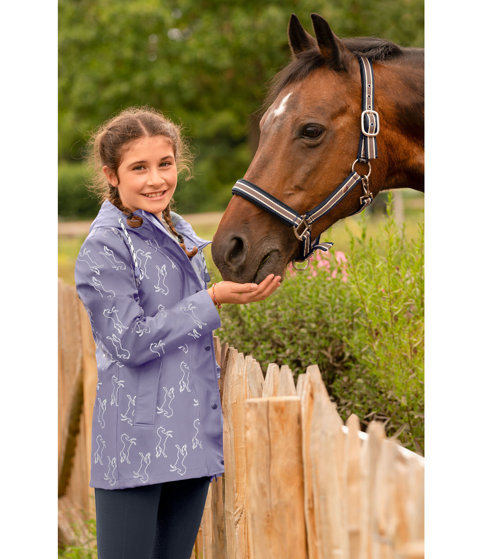 Horse rain on sale jacket