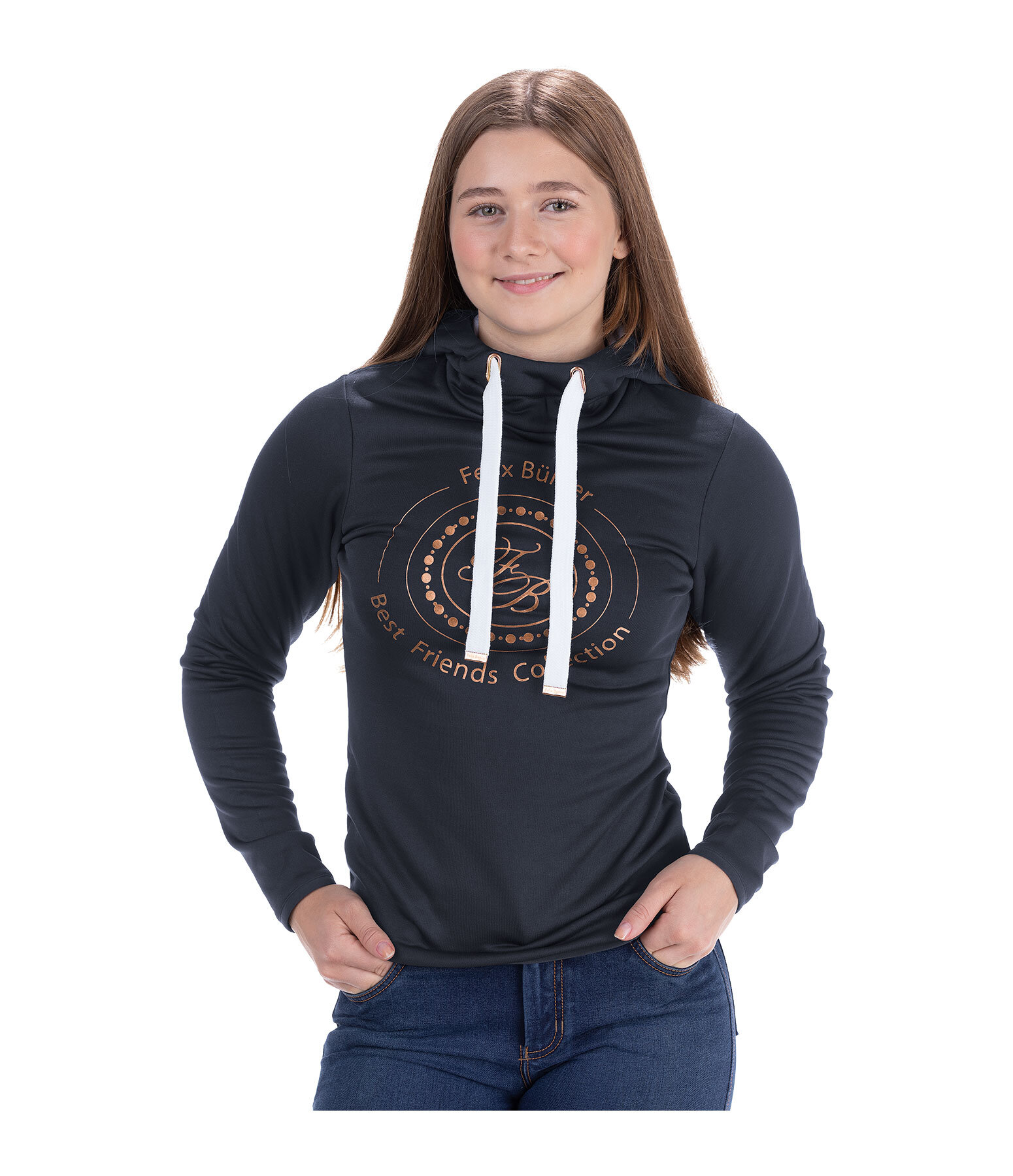 Kids Stretch Performance Hoodie Dalida