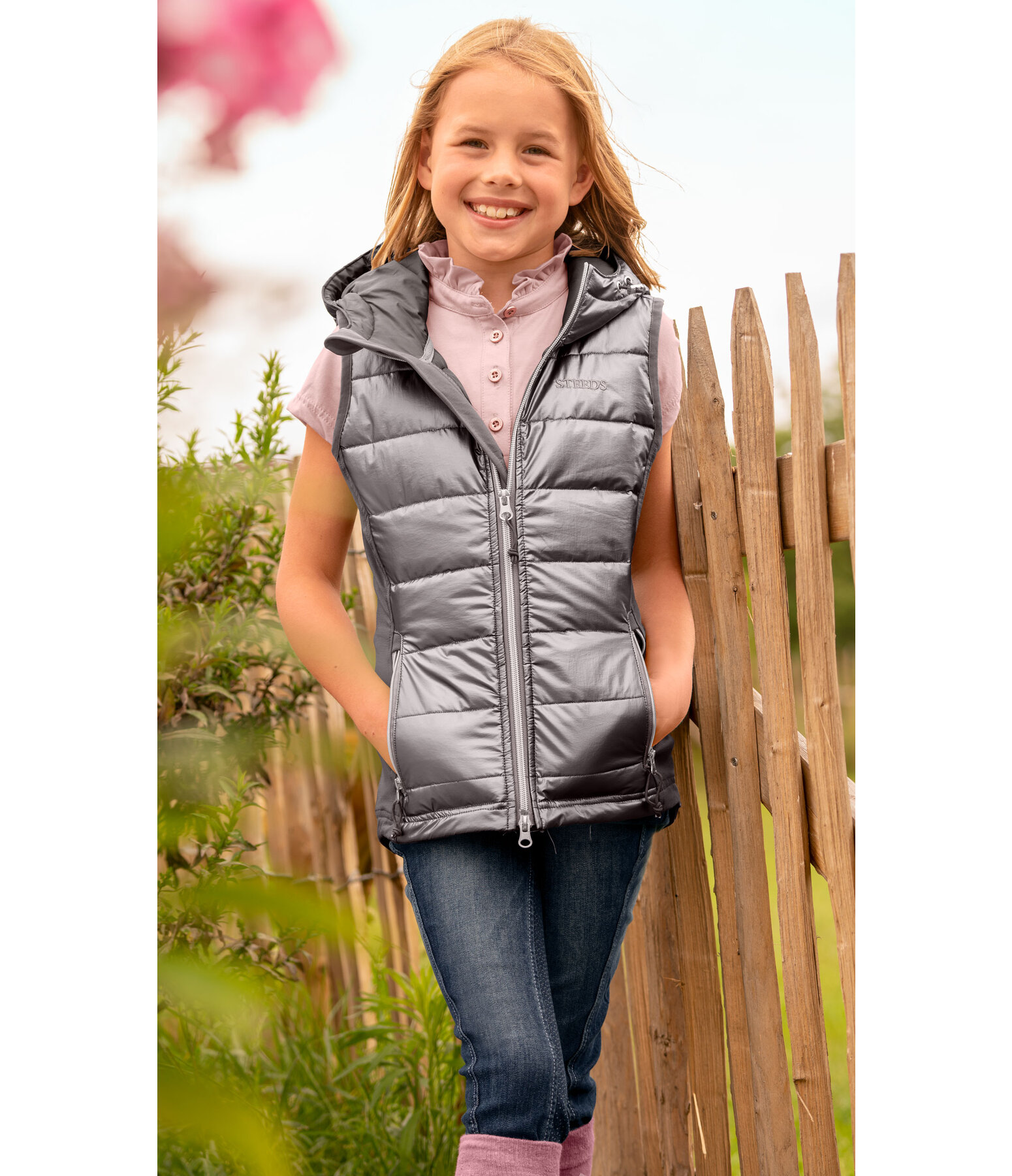 Children s Combination Riding Gilet Mika Kramer Equestrian