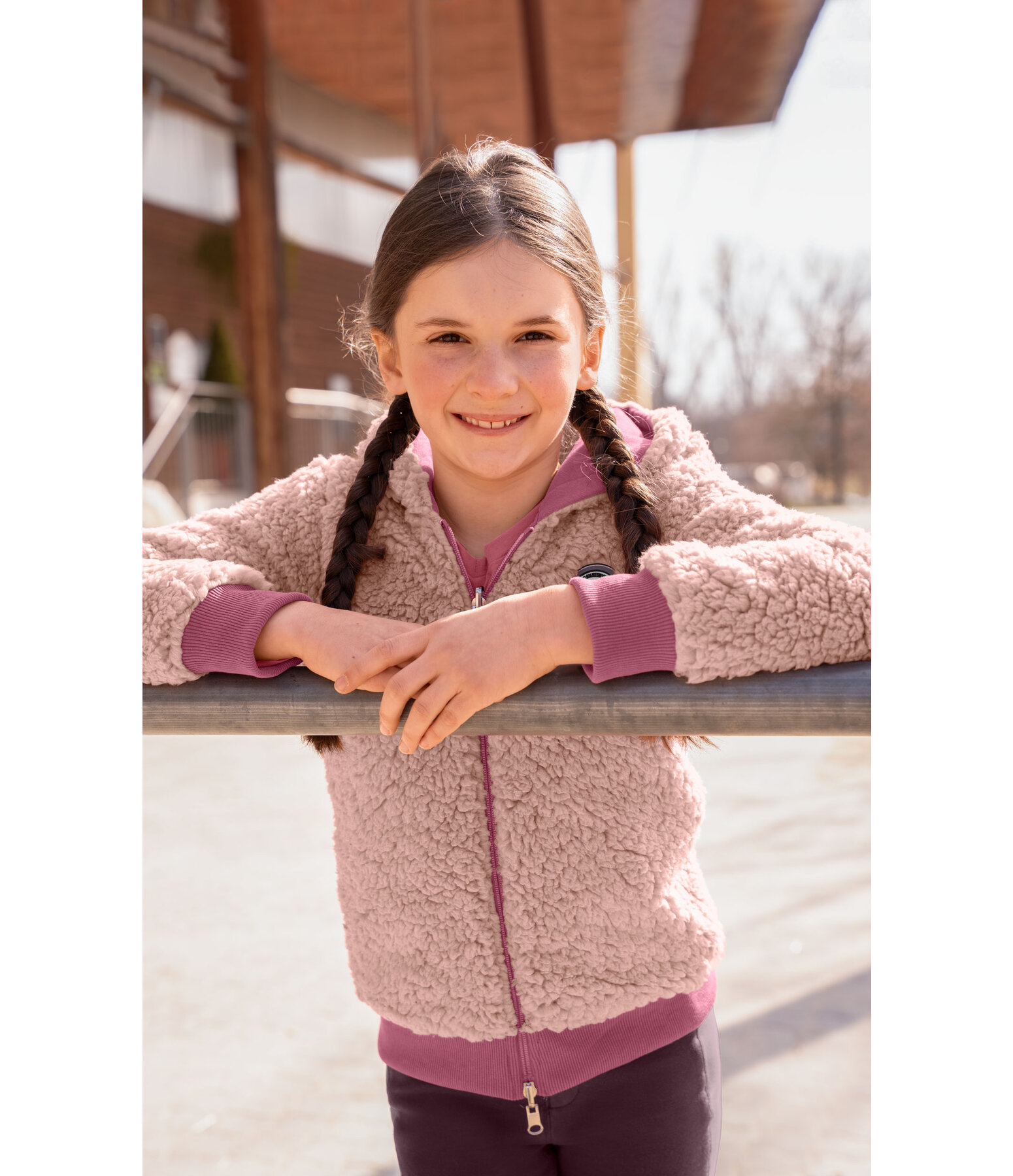 Children's Reversible Sweat Jacket Eva