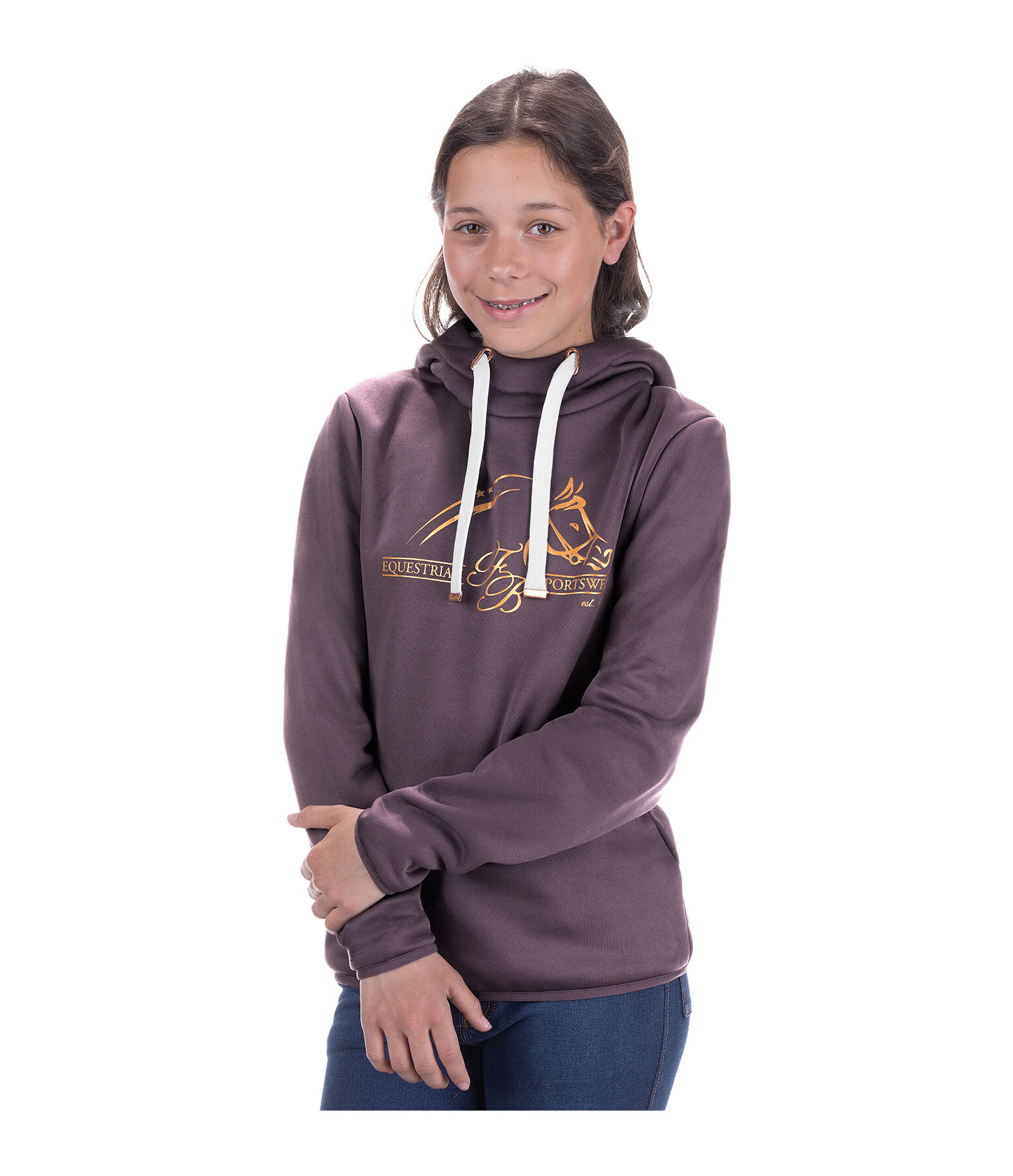 Children's Performance Stretch Hoodie Bijou