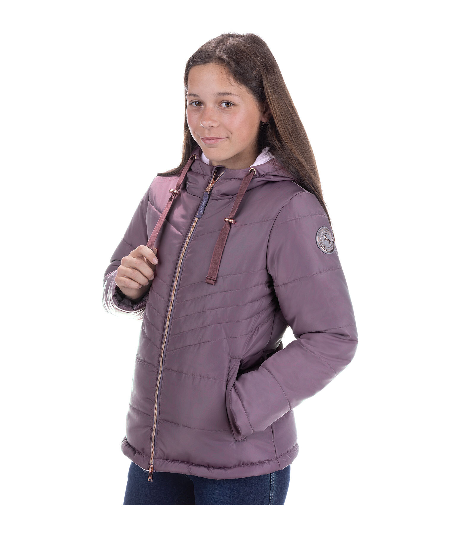 Children's Hooded Quilted Jacket Bailee