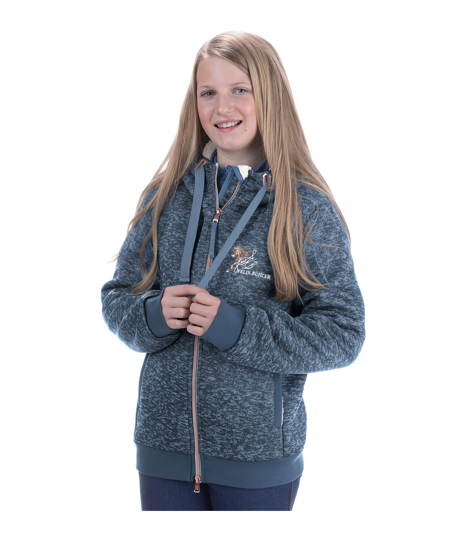 Children's Knitted Fleece Jacket Binah