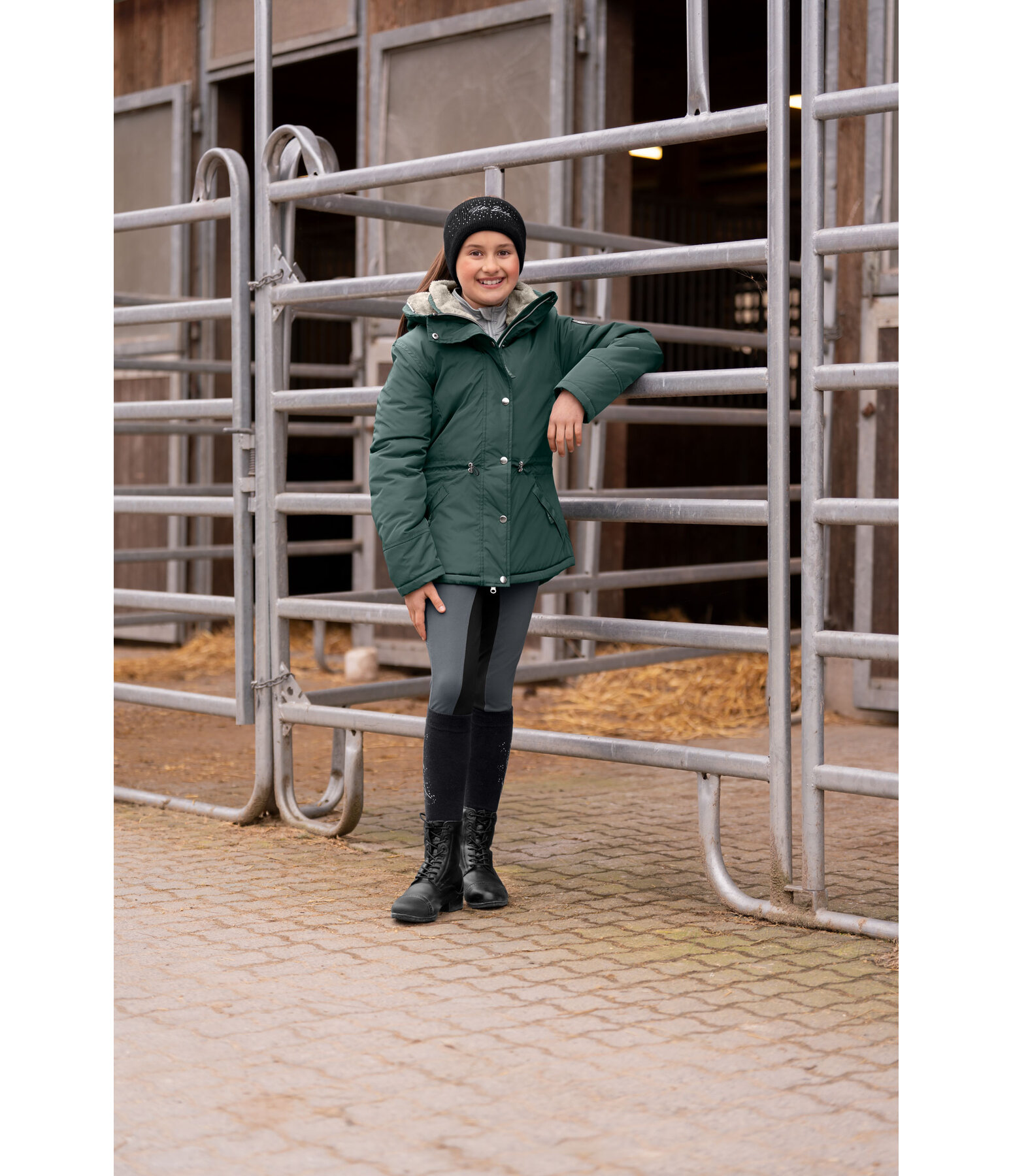 Children's Hooded Riding Jacket Benja