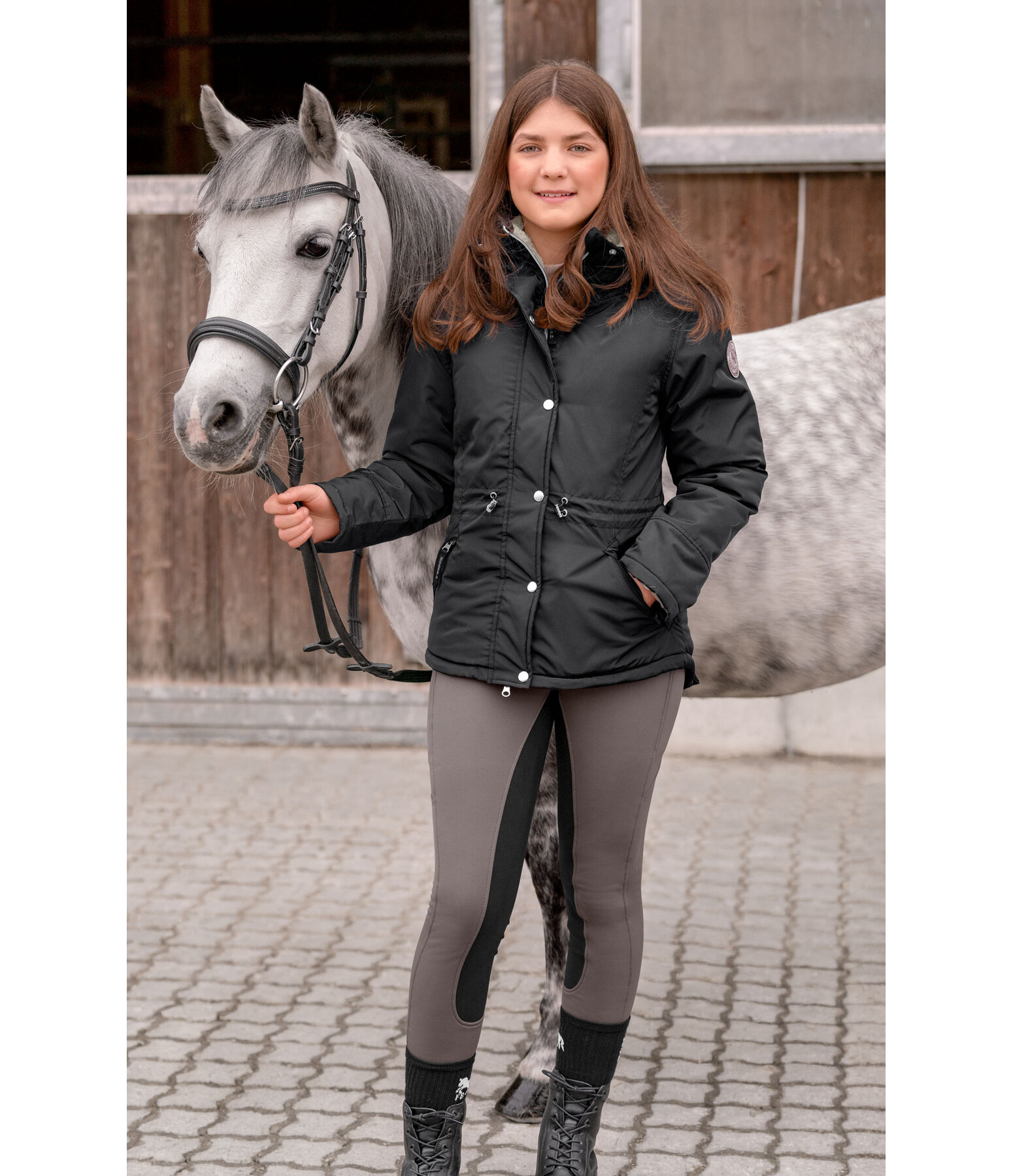 Children's Hooded Riding Jacket Benja