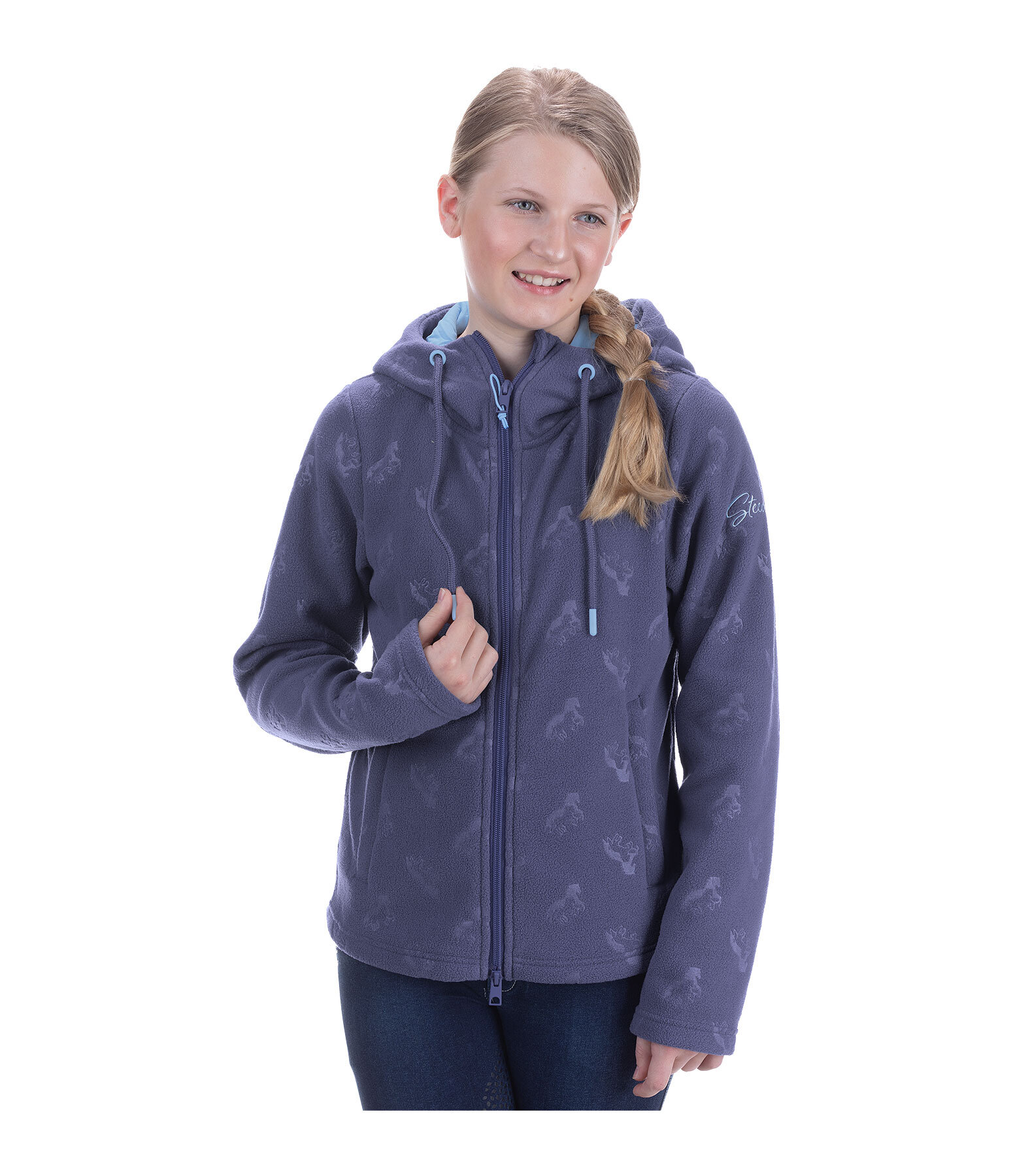 Children's Hooded Fleece Jacket Shanti