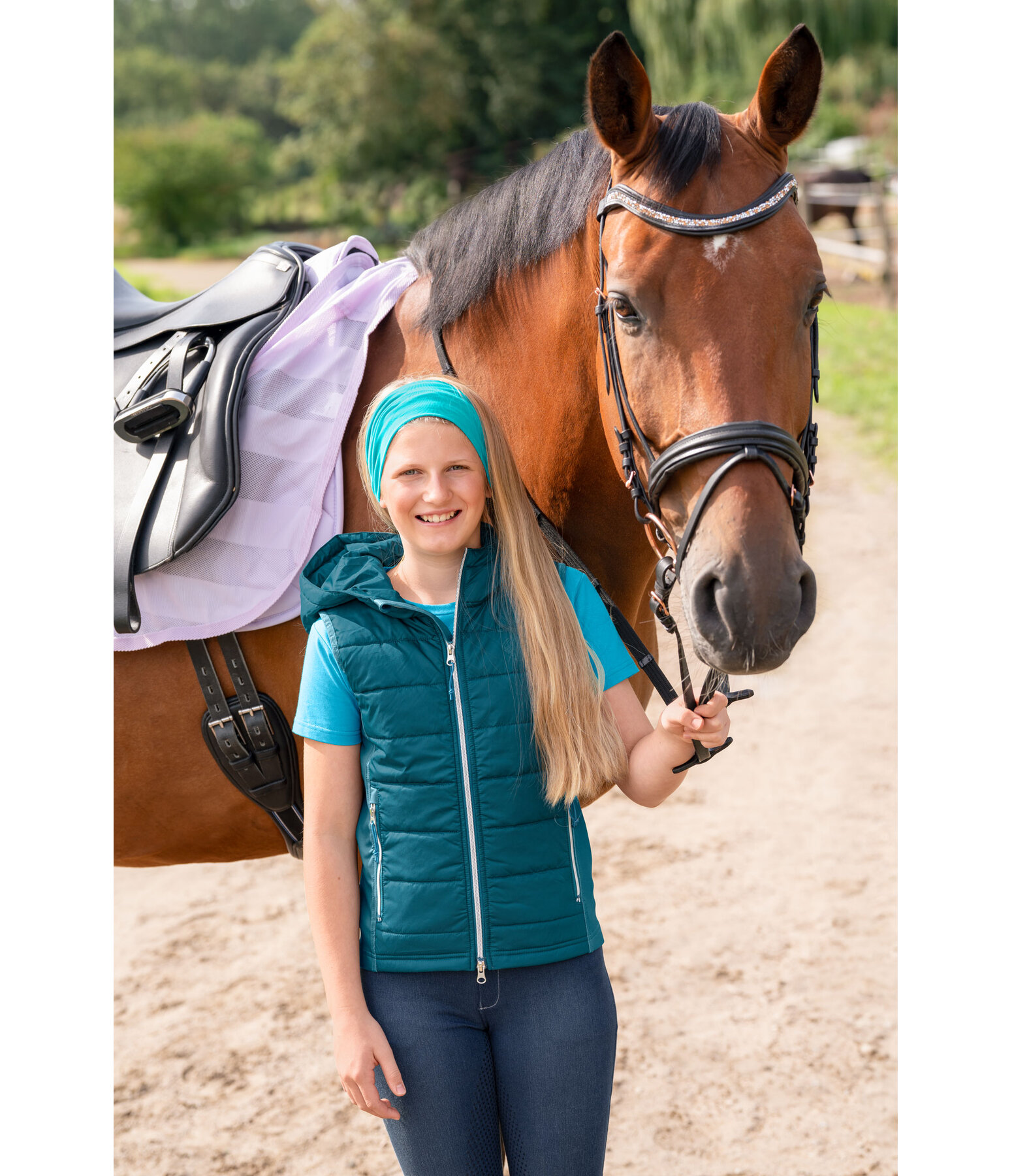 Children's Combination Riding Gilet Mika