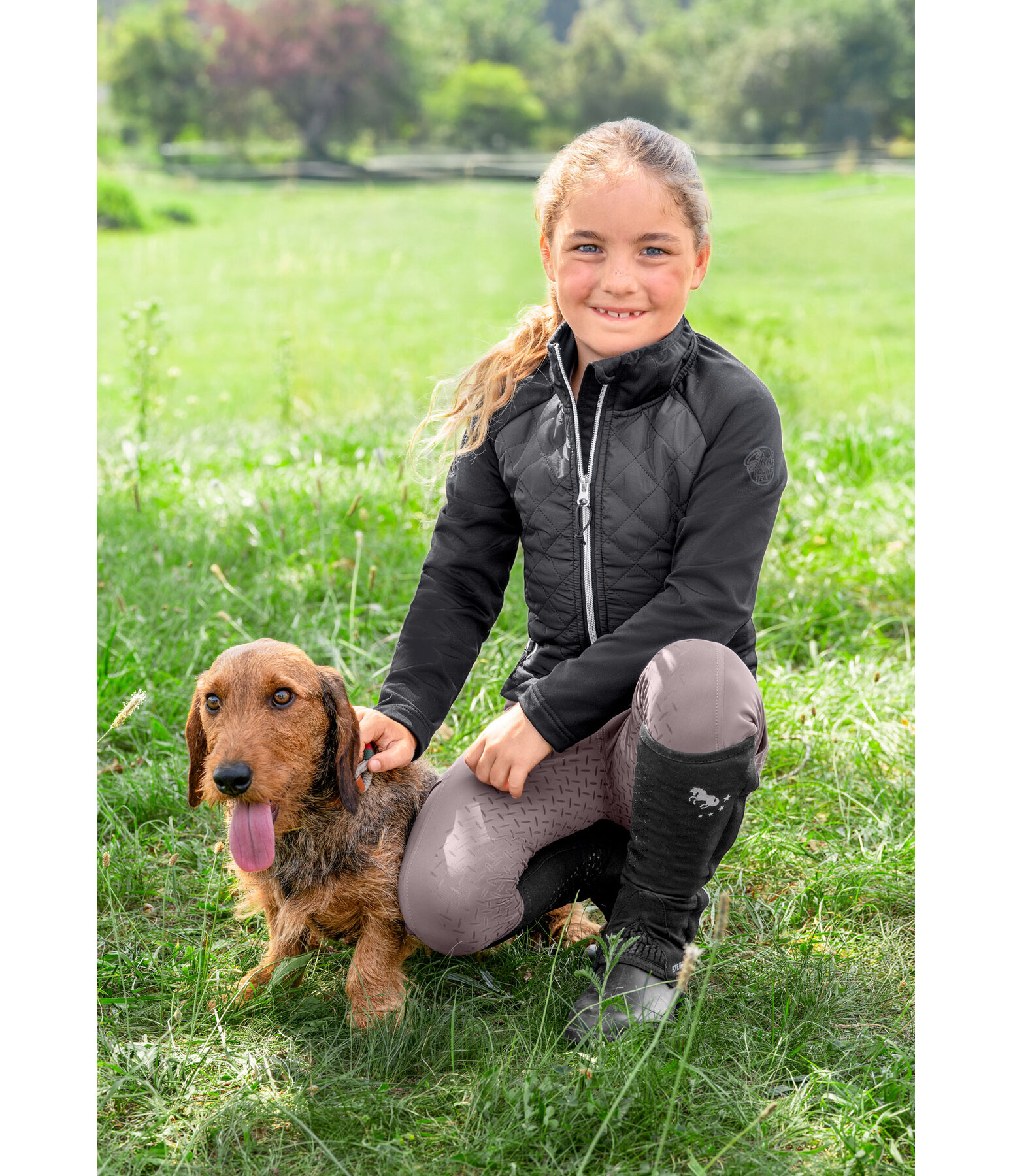 Children's Combination Quilted Jacket Malina