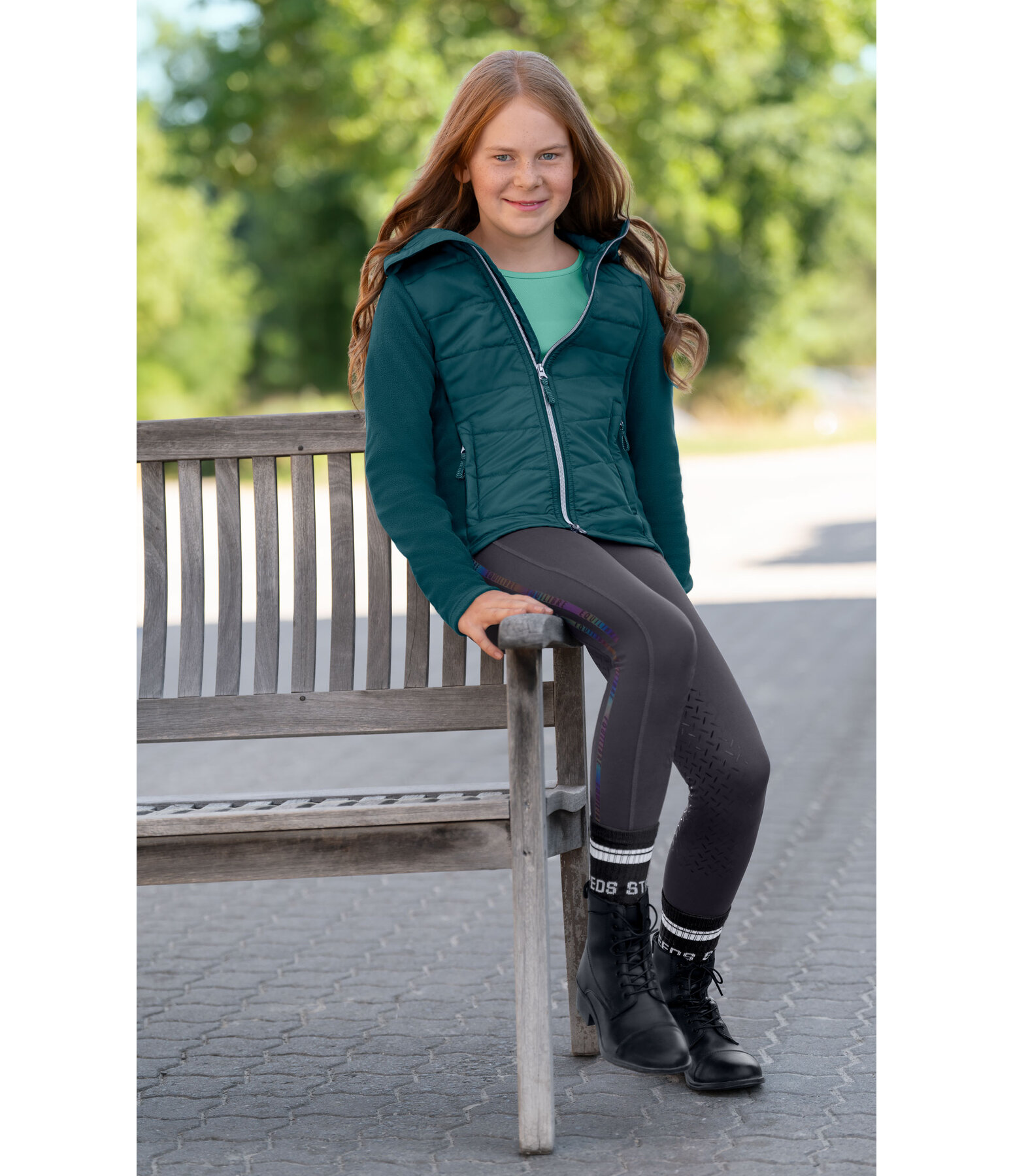 Children's Combination Quilted Jacket Inja