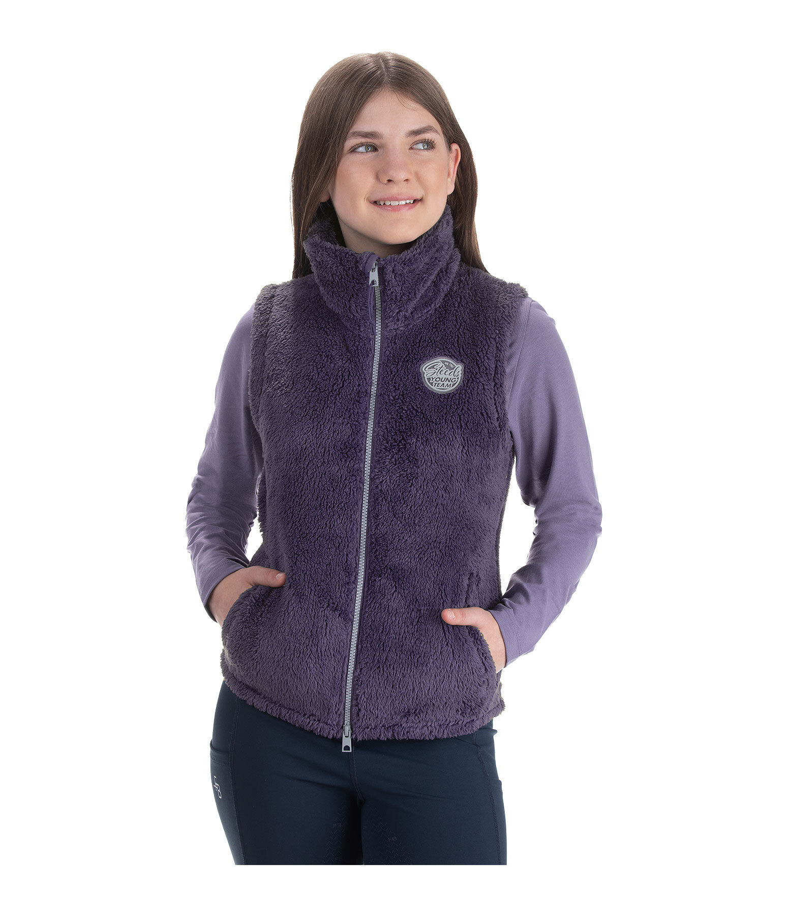 Children's Teddy Fleece Gilet Ylvie