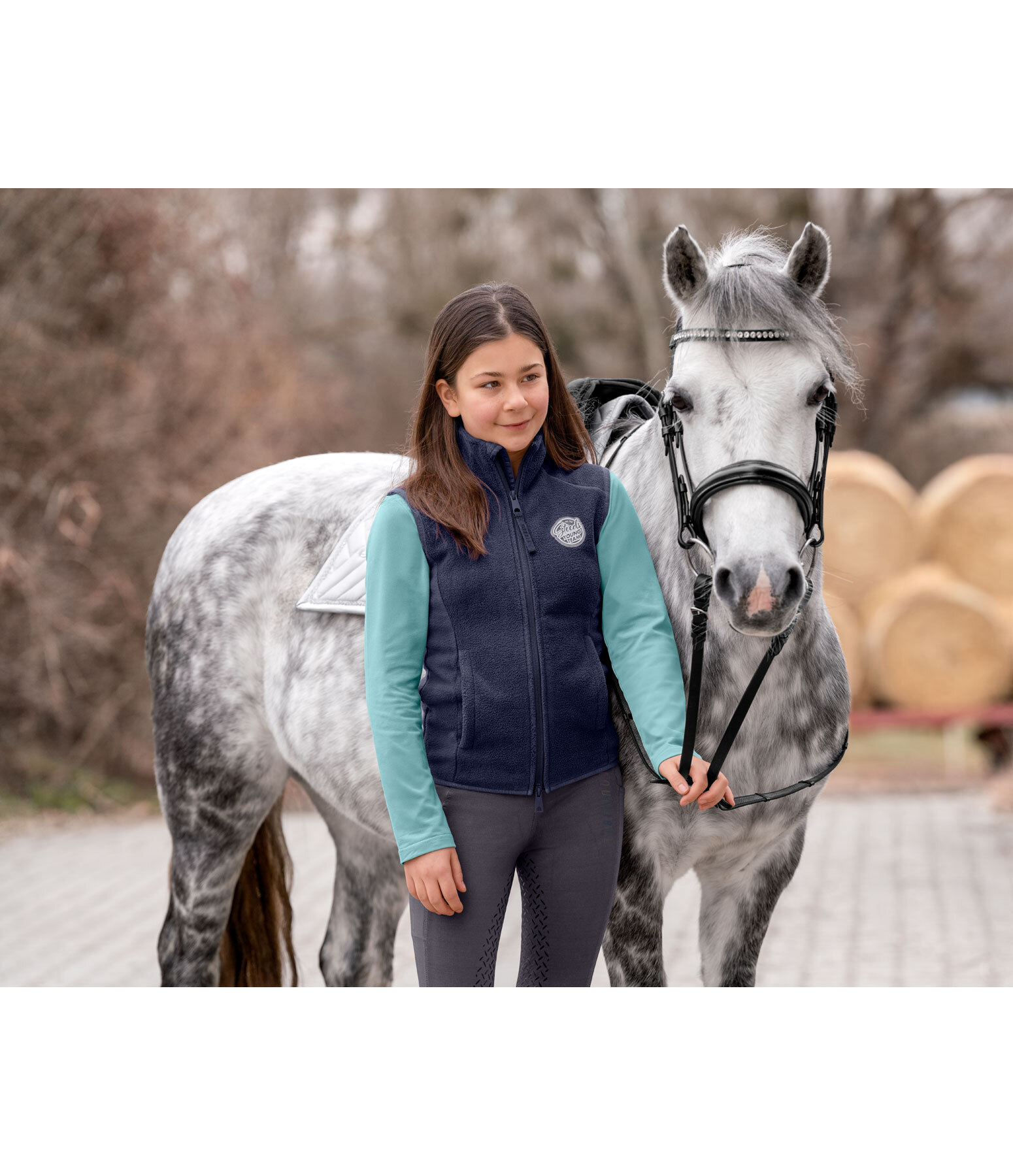 Children's Fleece Gilet Magali