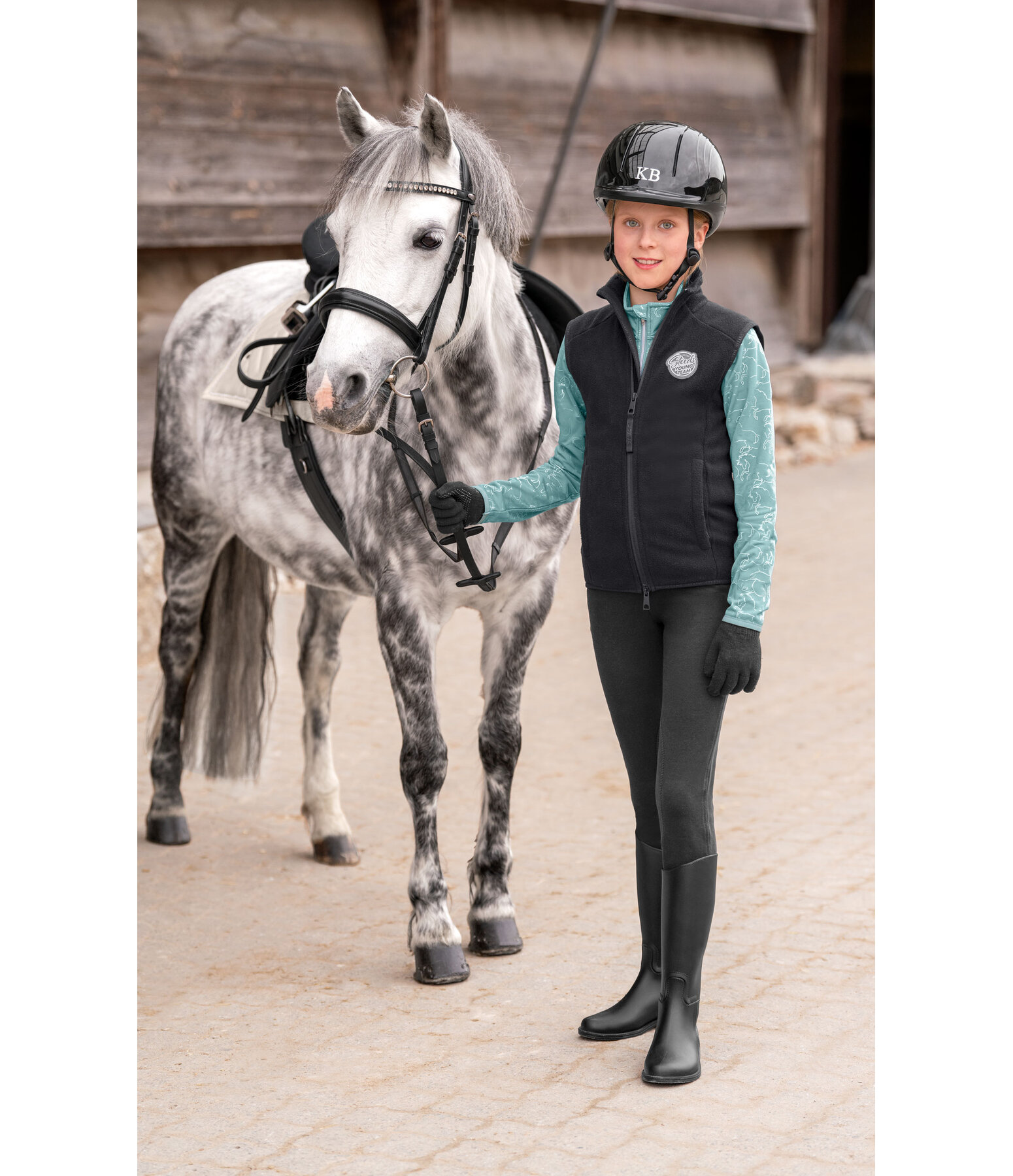 Children's Fleece Gilet Magali