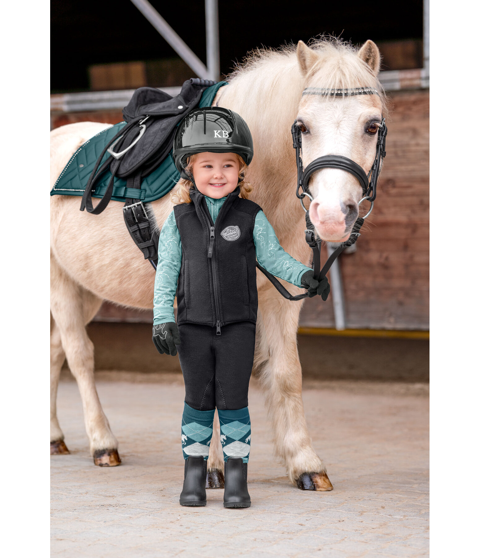 Children's Fleece Gilet Magali