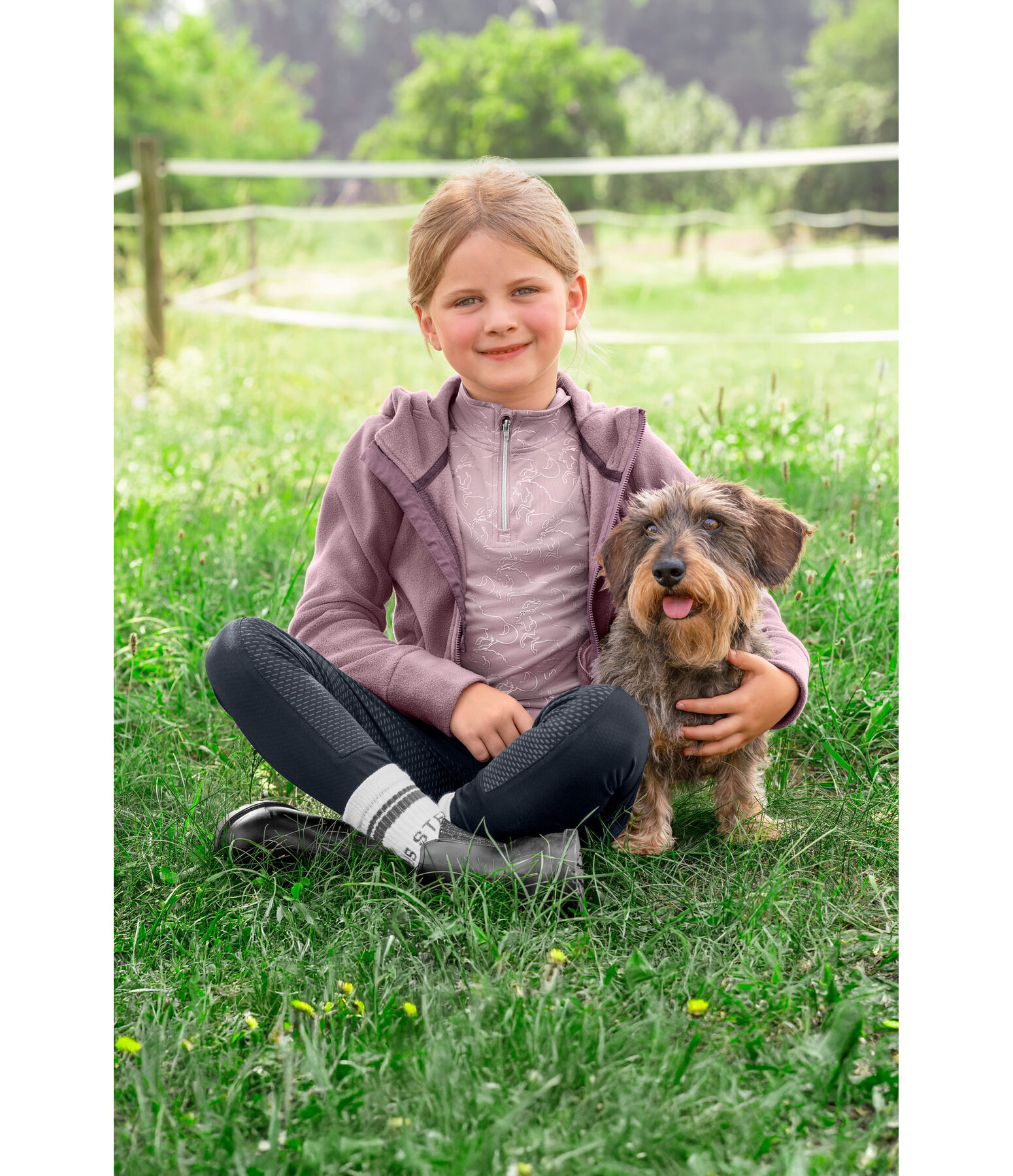 Children's Hooded Fleece Jacket Cadie