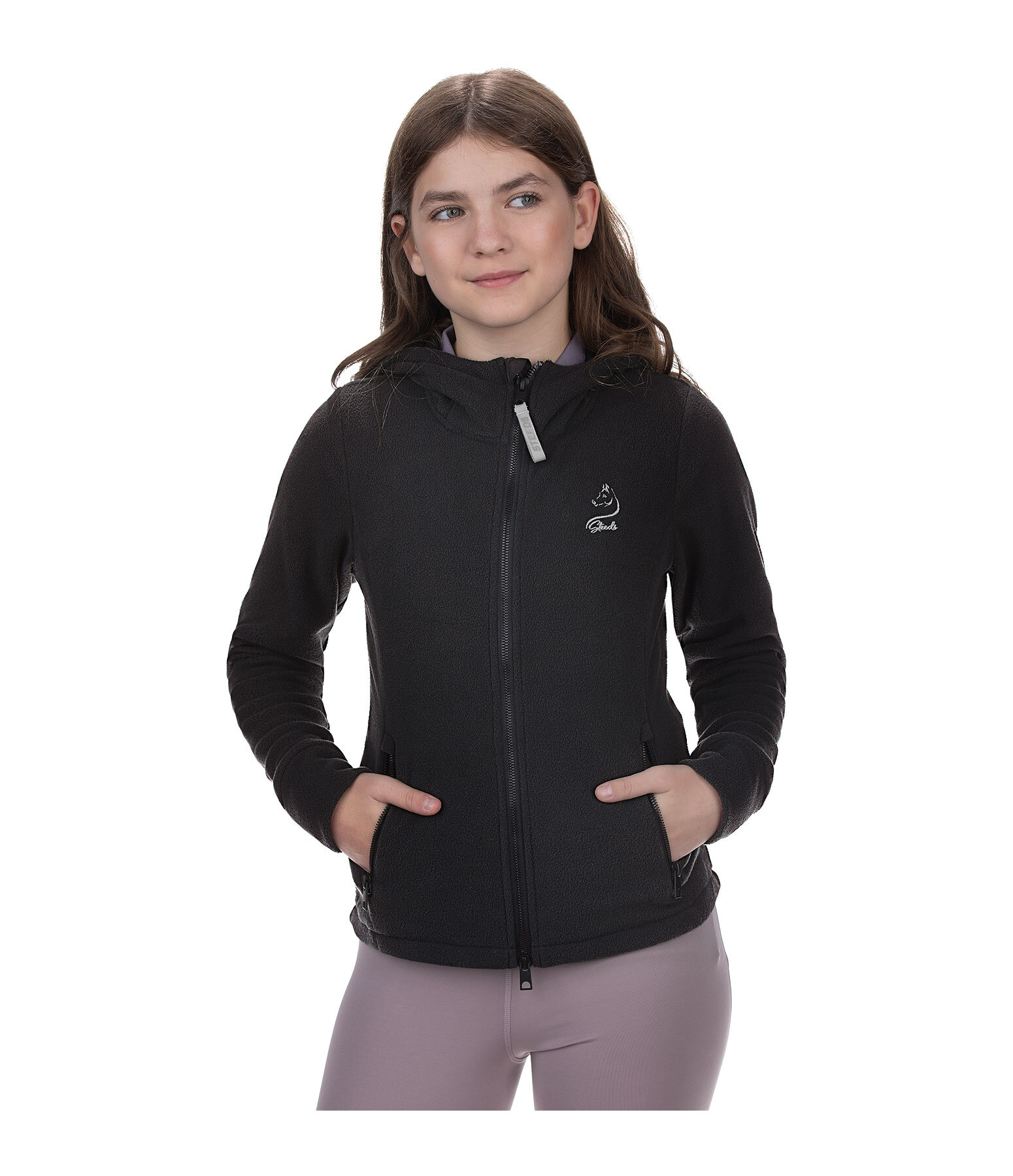 Children's Hooded Fleece Jacket Cadie