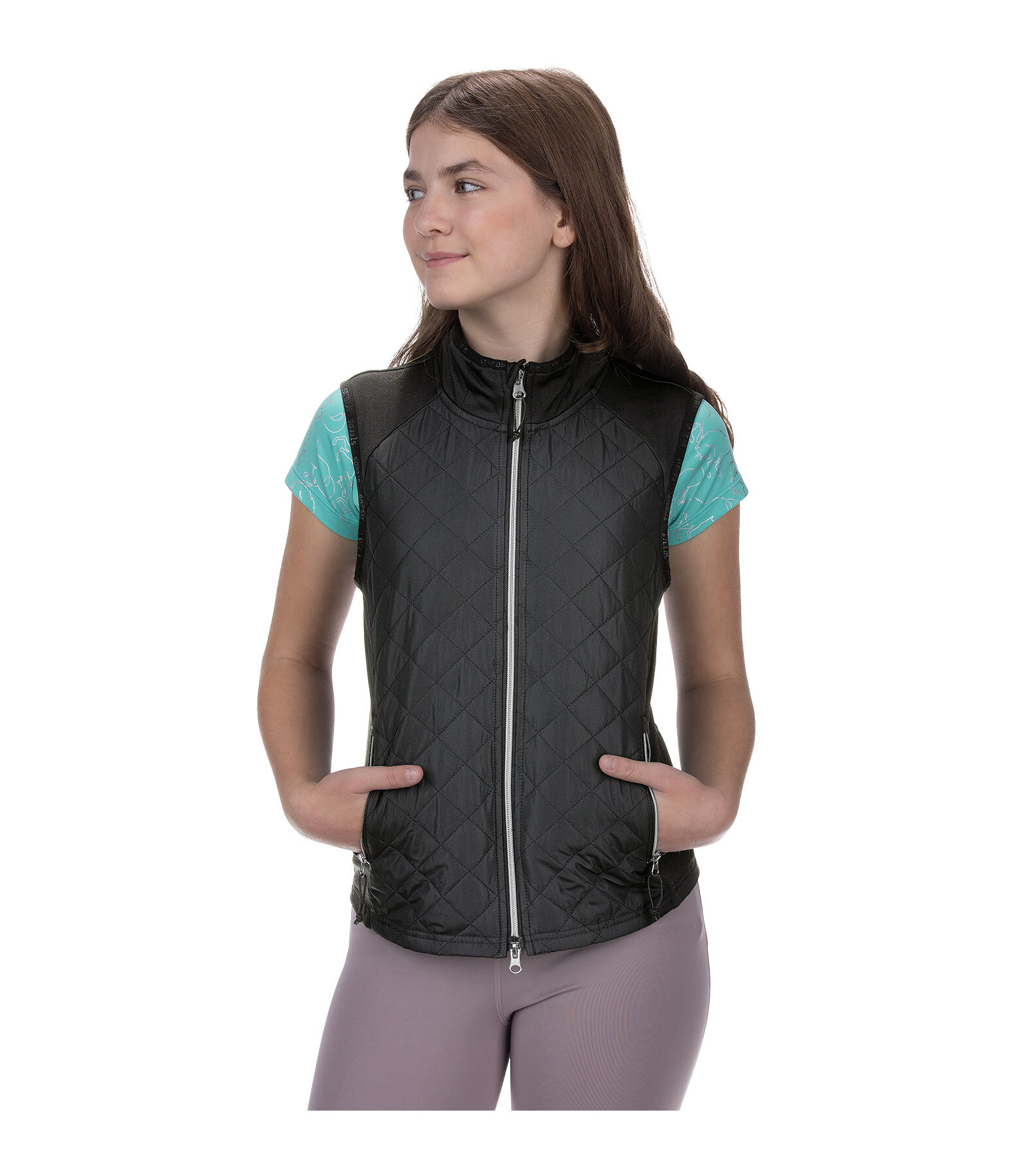 Children's Combination Quilted Gilet Mika II