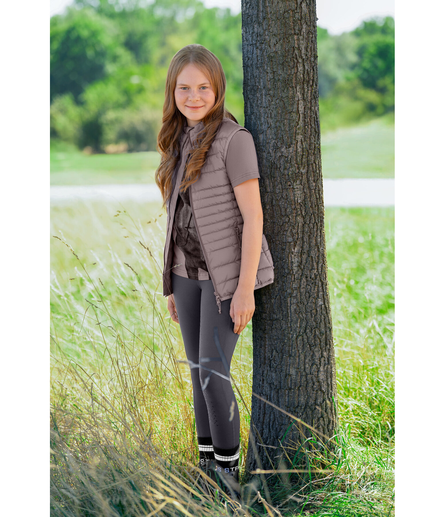 Children's Quilted Gilet Jane