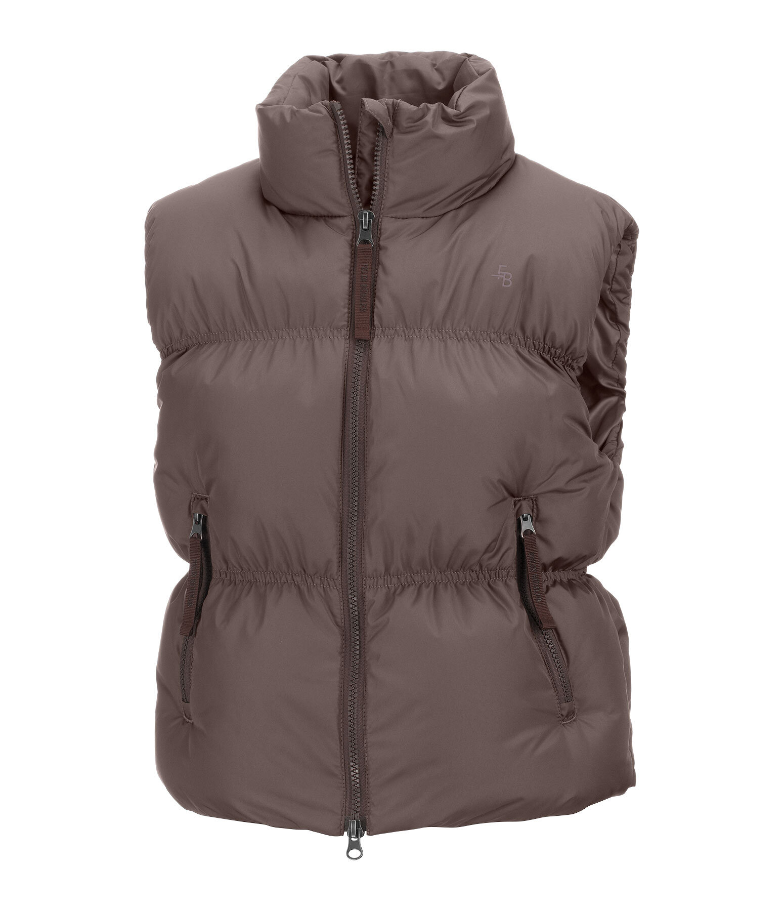 Children's Cropped Quilted Gilet