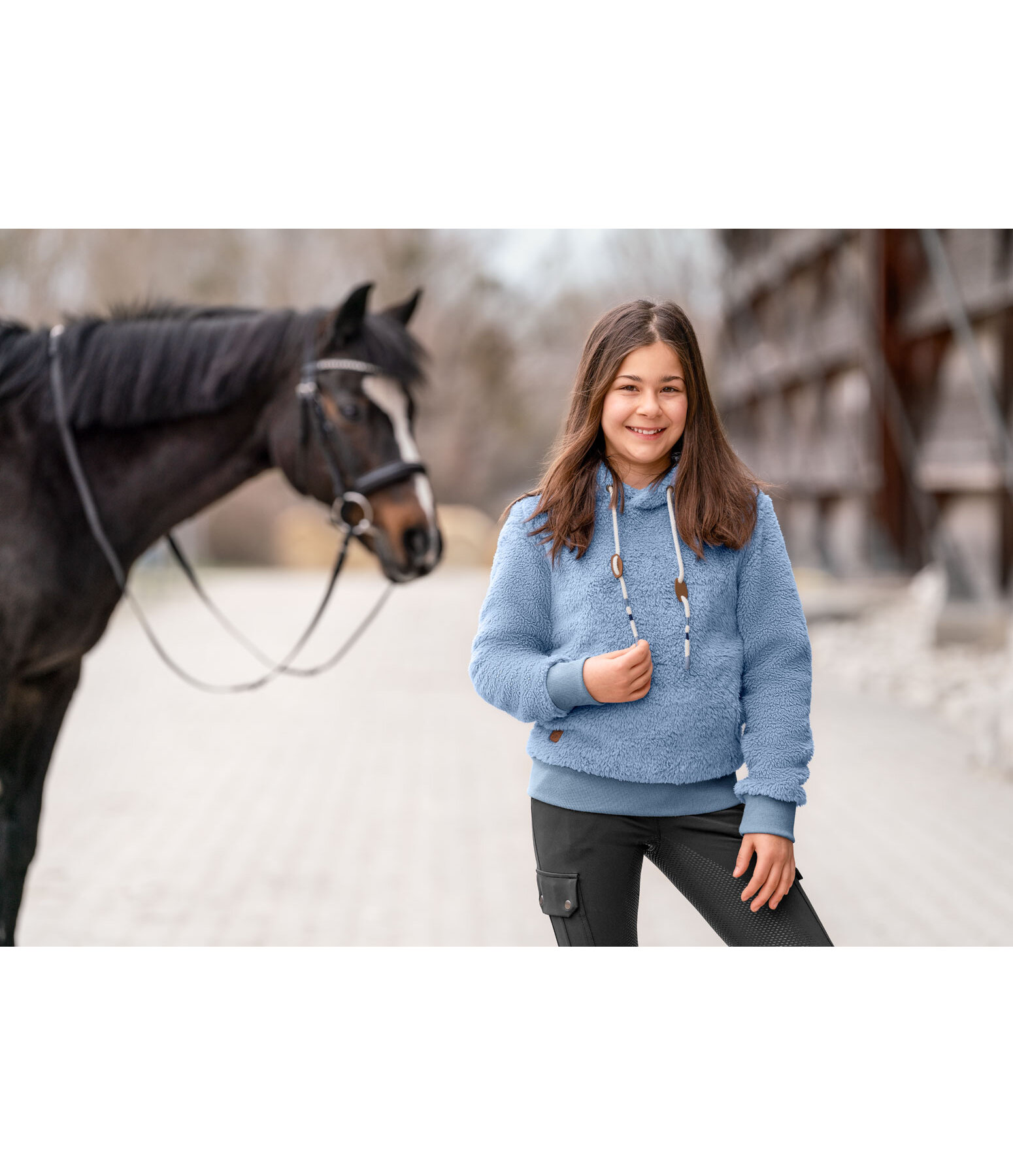 Children's Teddy Fleece Hoodie Bette