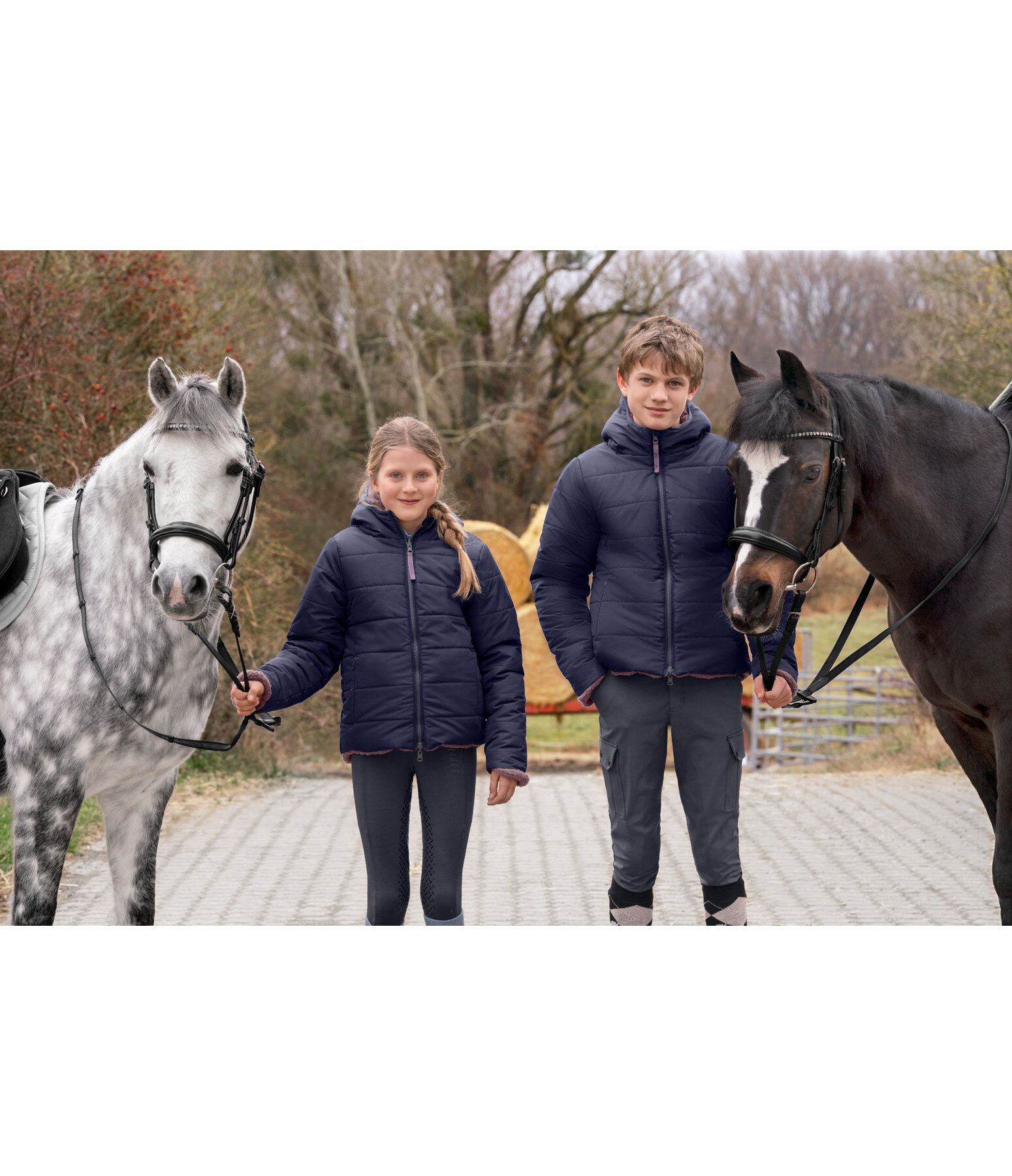 Children's Reversible Winter Jacket Carli