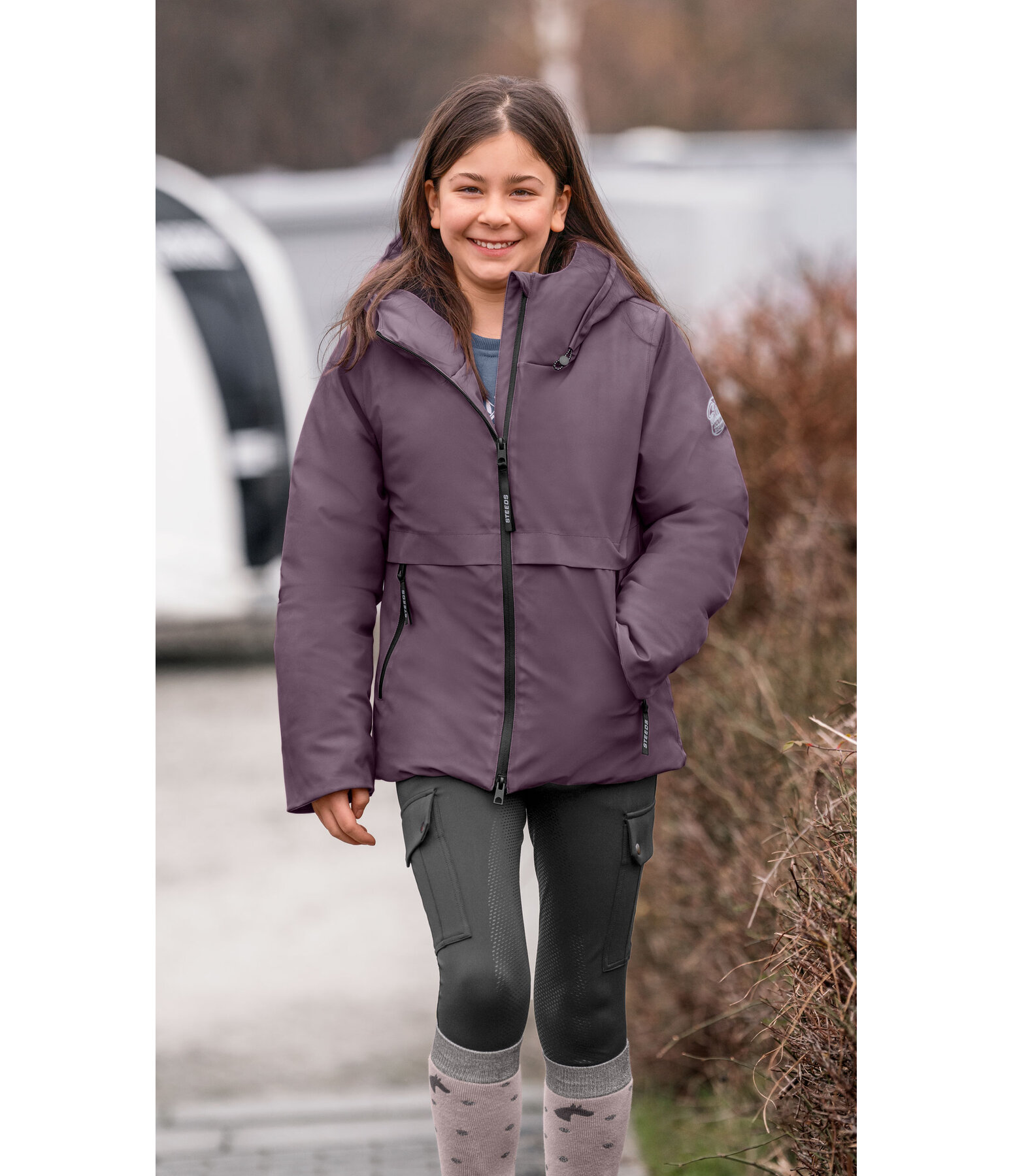 Children's Hooded Functional Jacket Firielle