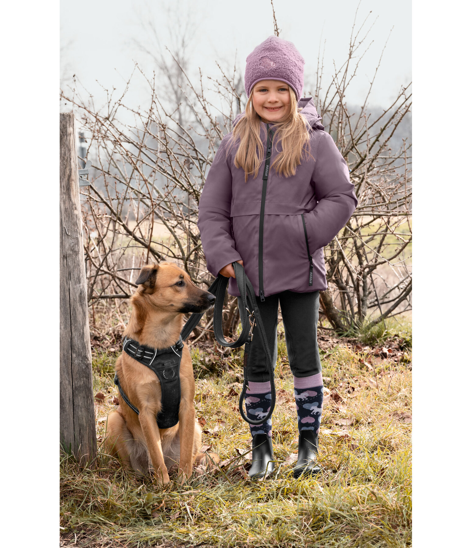 Children's Hooded Functional Jacket Firielle