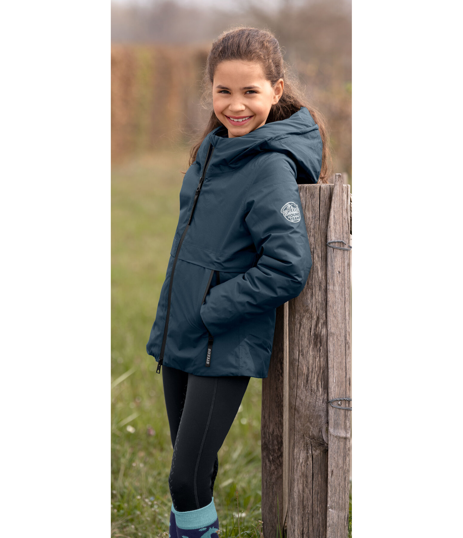 Children's Hooded Functional Jacket Firielle