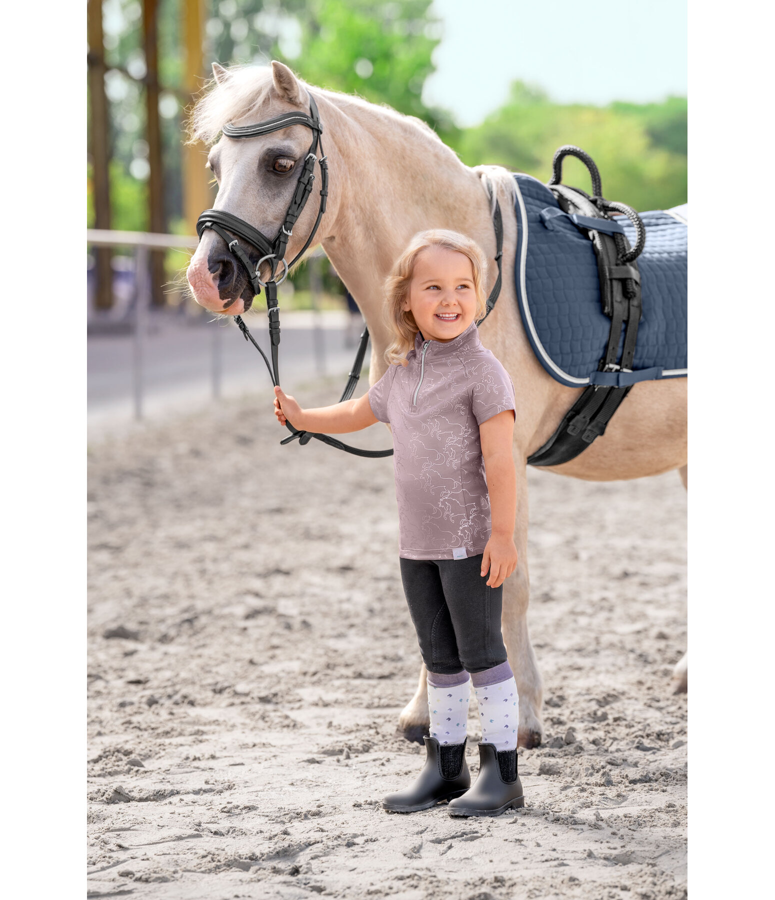 Children's UV Zip Shirt Suna