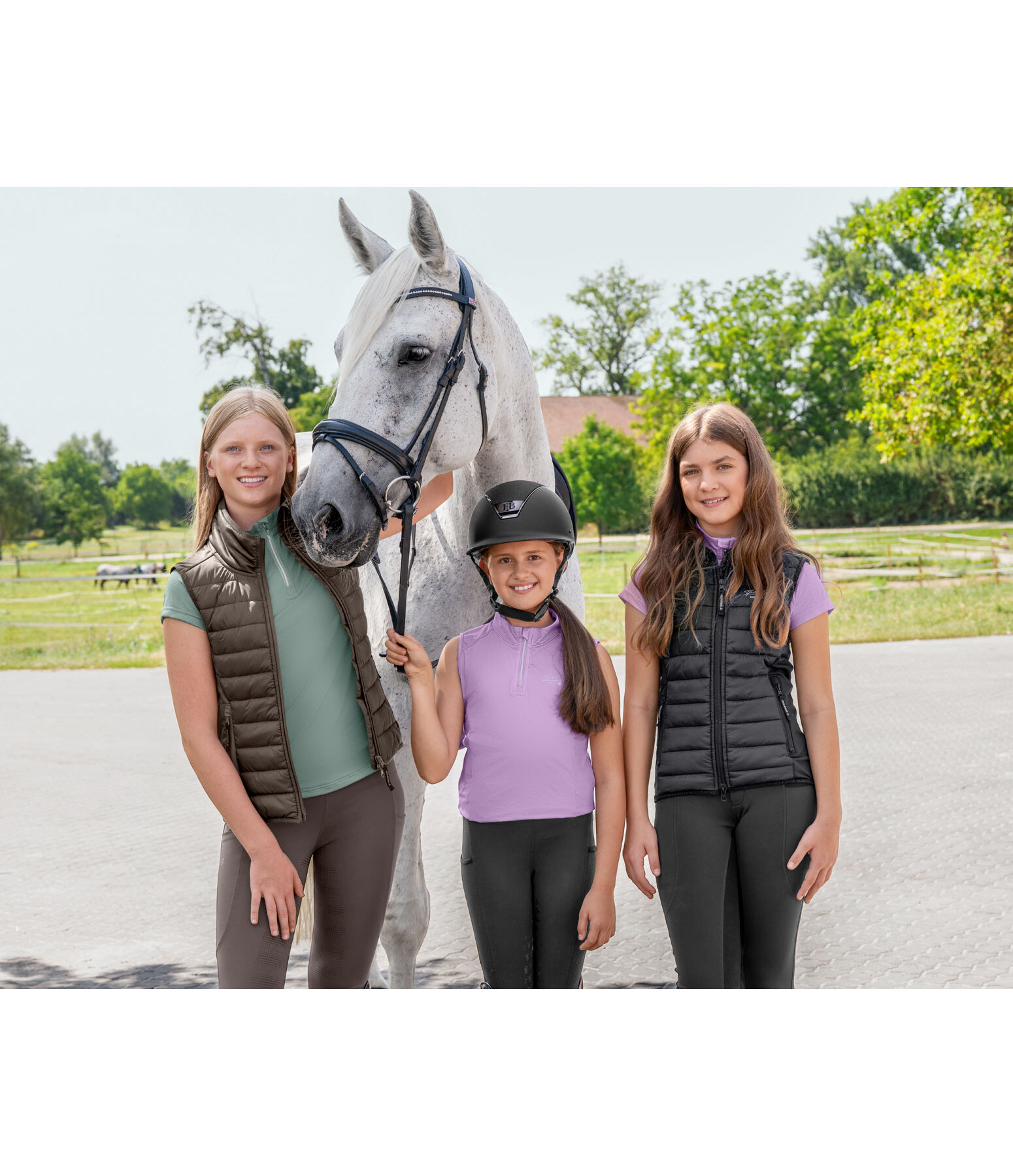 Children's Combination Riding Gilet Diana